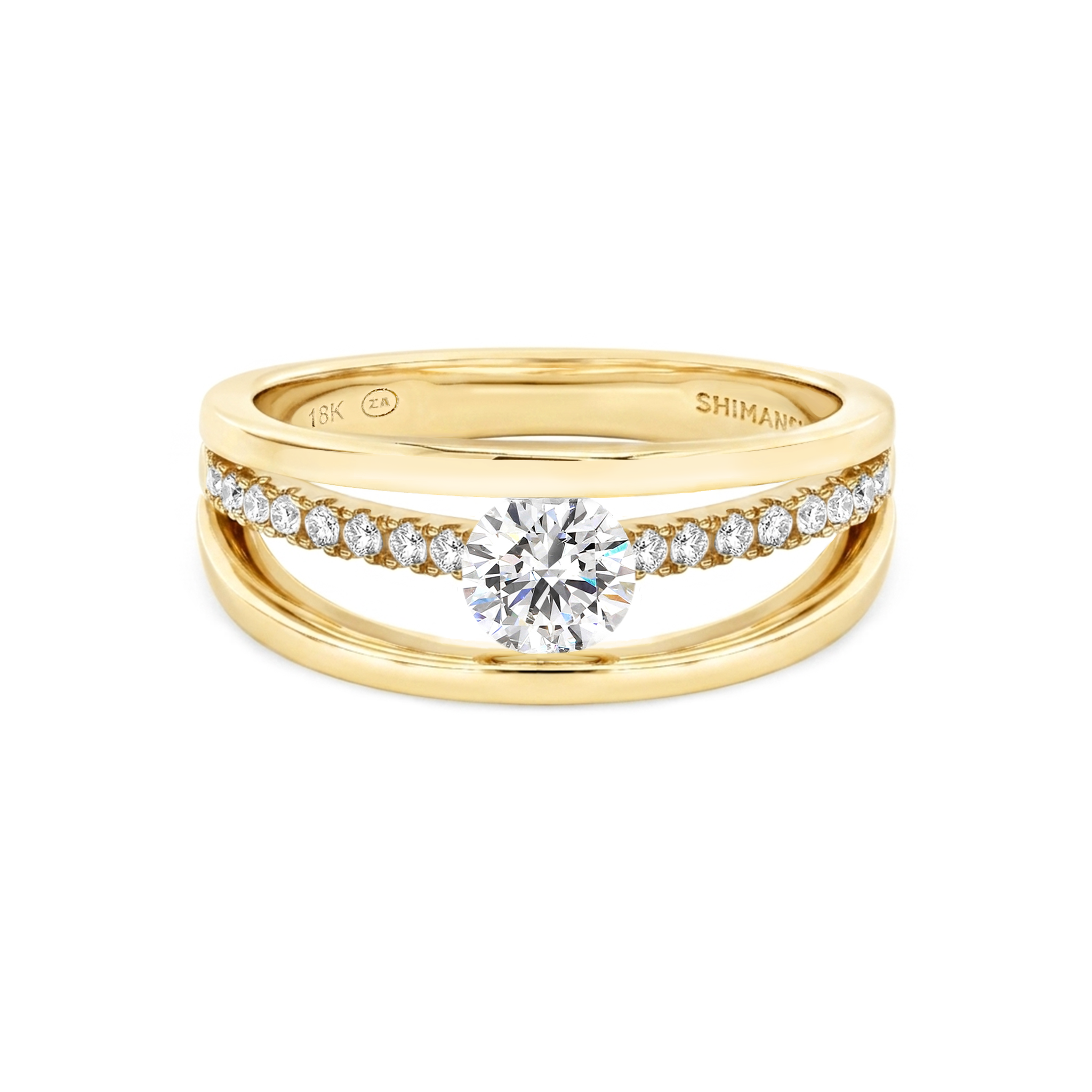 #Metal_Yellow Gold #Centre Carat_0.3