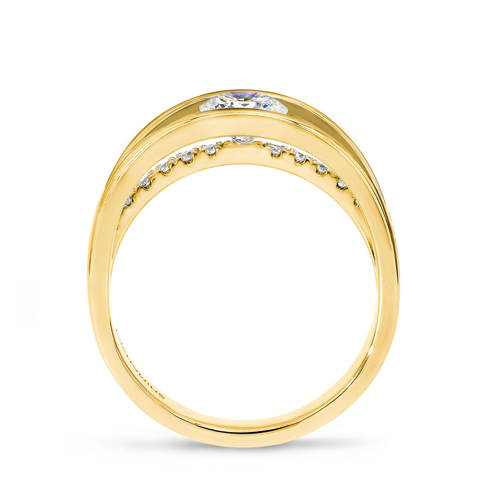 #Metal_Yellow Gold #Centre Carat_0.3