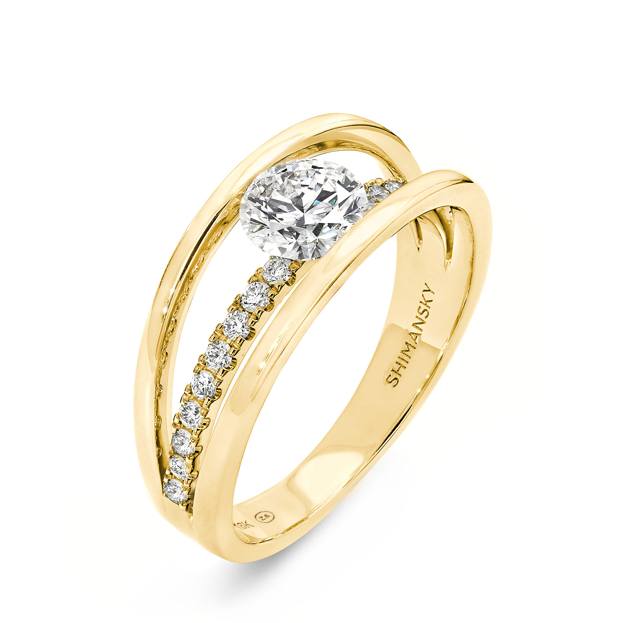 #Metal_Yellow Gold #Centre Carat_0.7