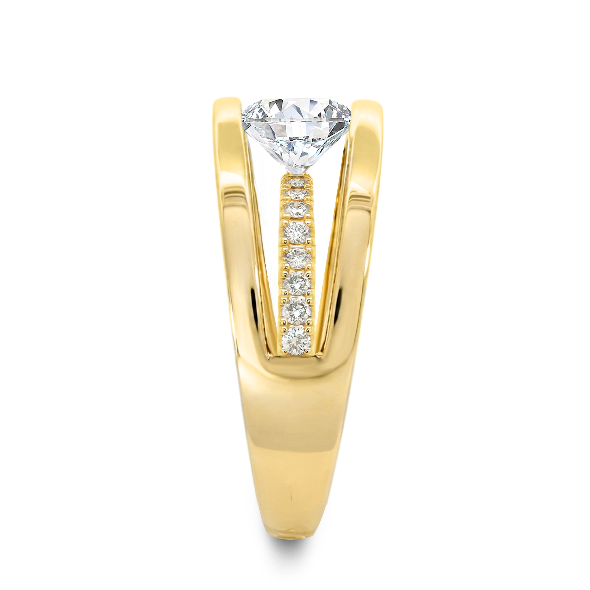 #Metal_Yellow Gold #Centre Carat_0.7