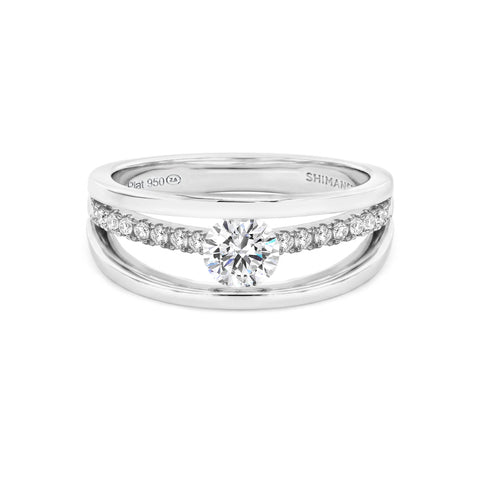 Evolym Microset Engagement Ring