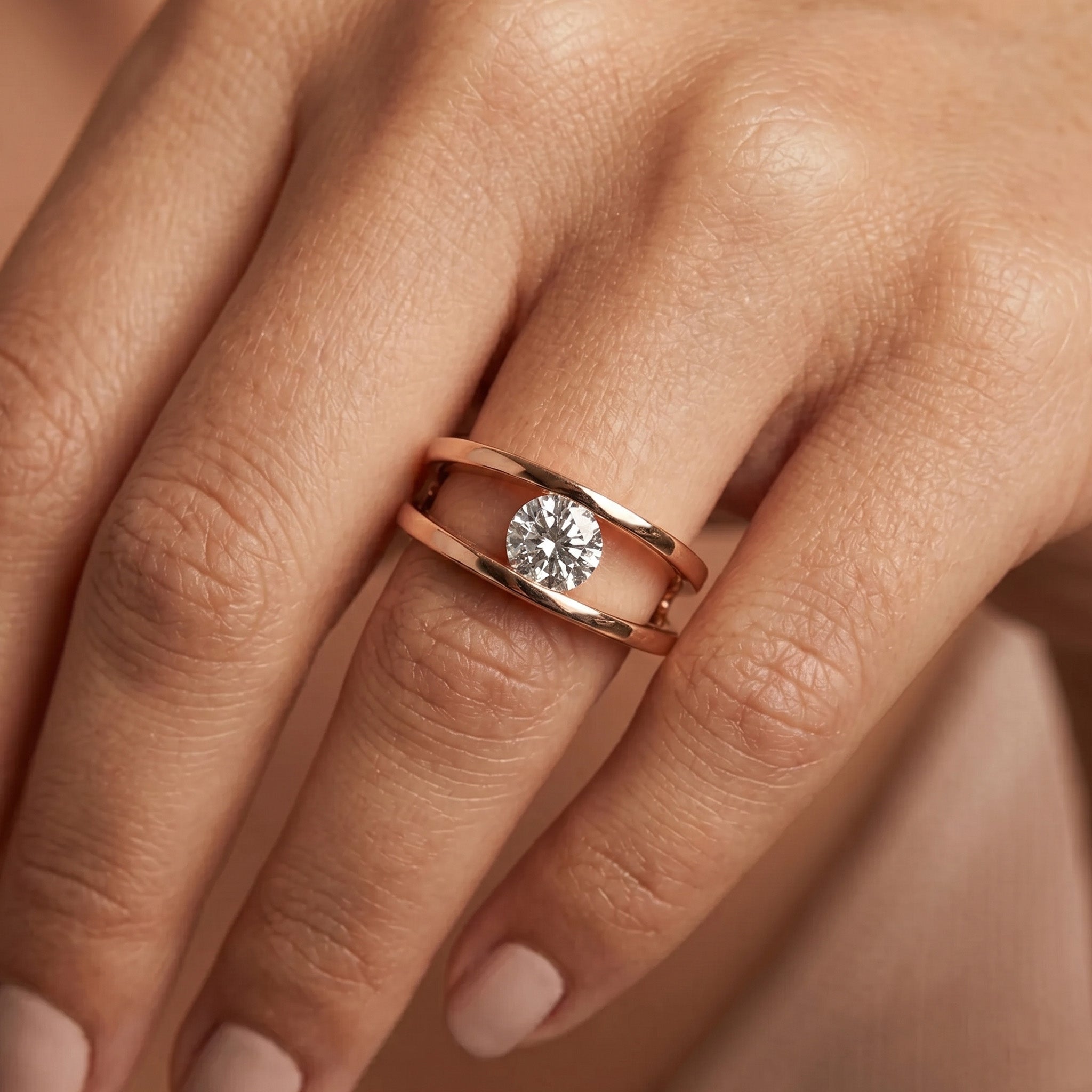 #Metal_Rose Gold #Carat Weight_1