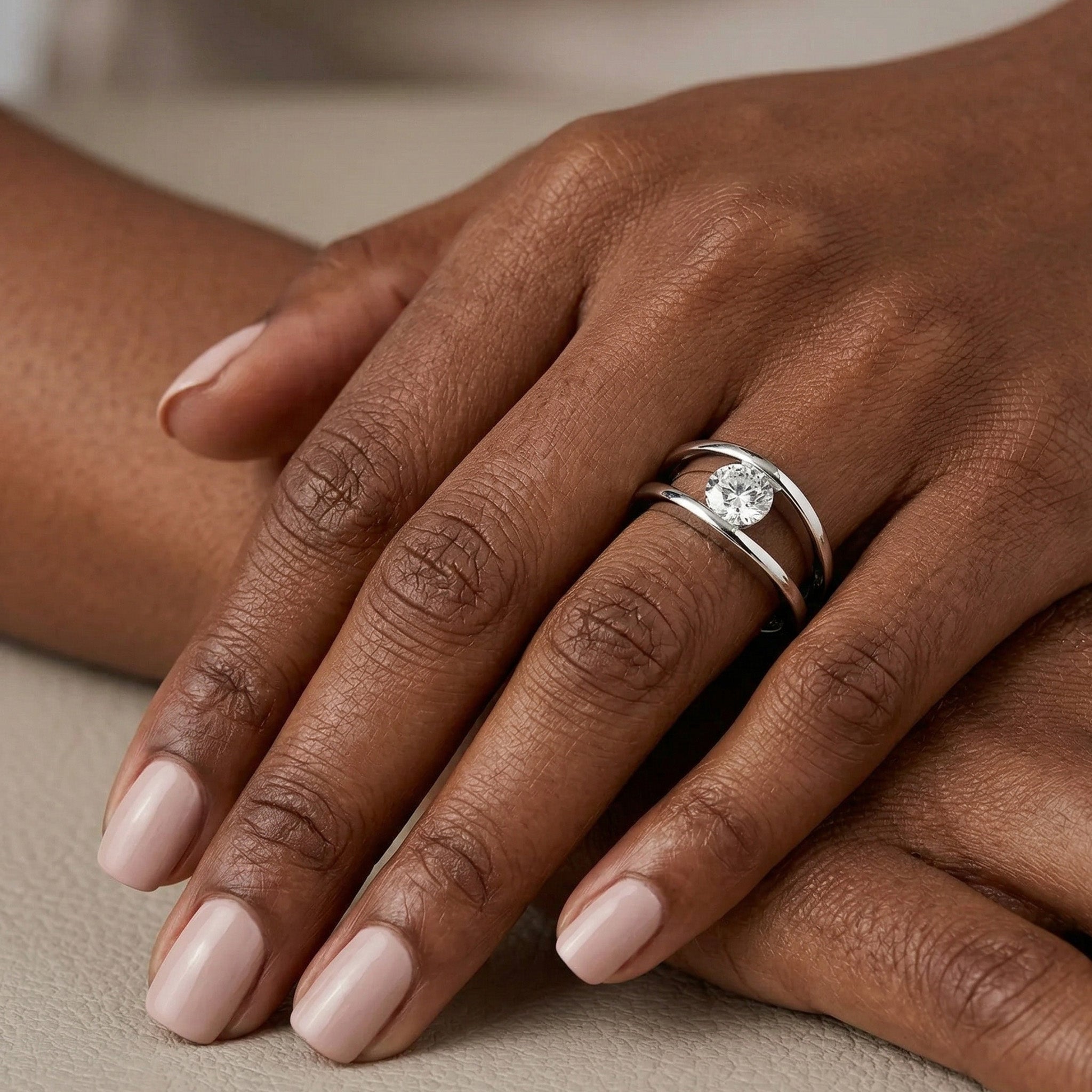 Iconic Millennium Diamond Engagement Ring