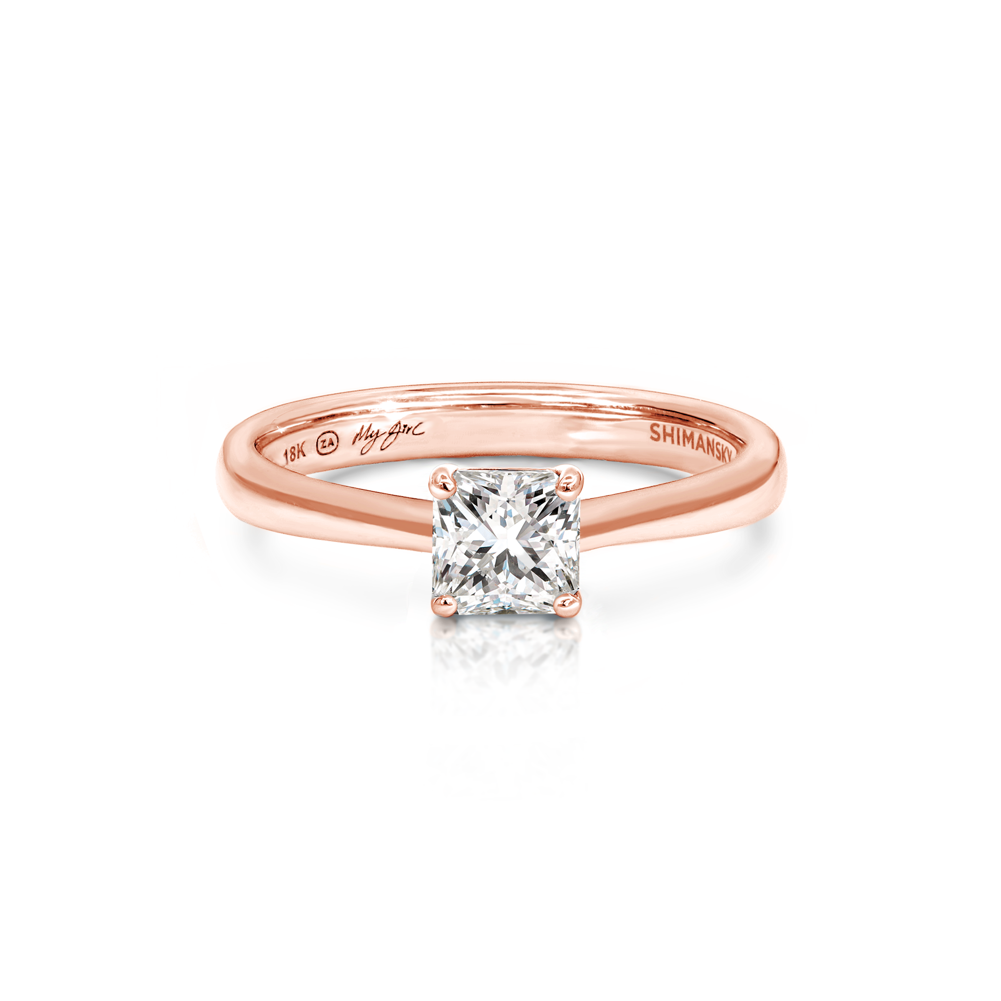 My Girl Solitaire Diamond Engagement Ring