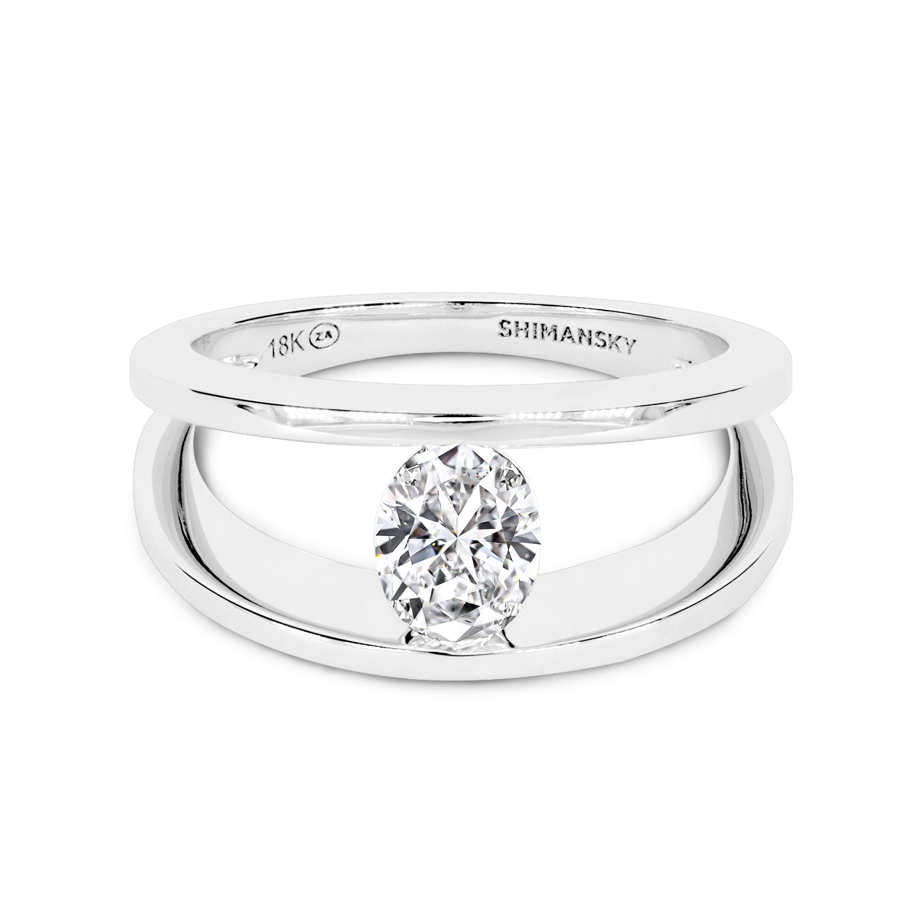 Millennium Iconic Oval Diamond Ring