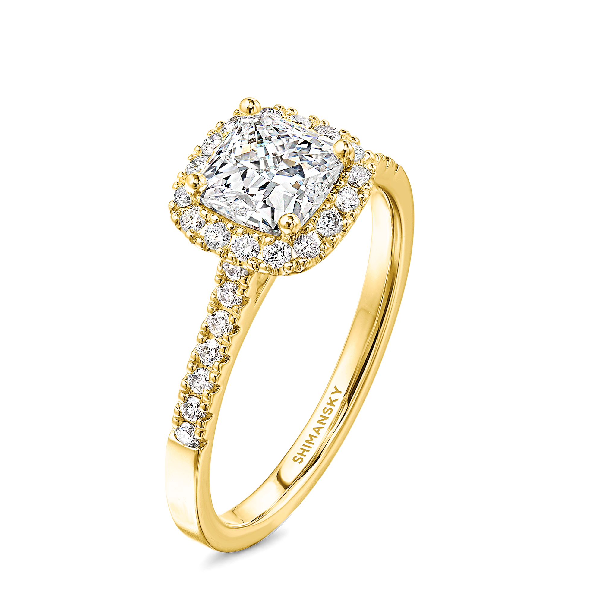 My Girl Diamond Halo Ring