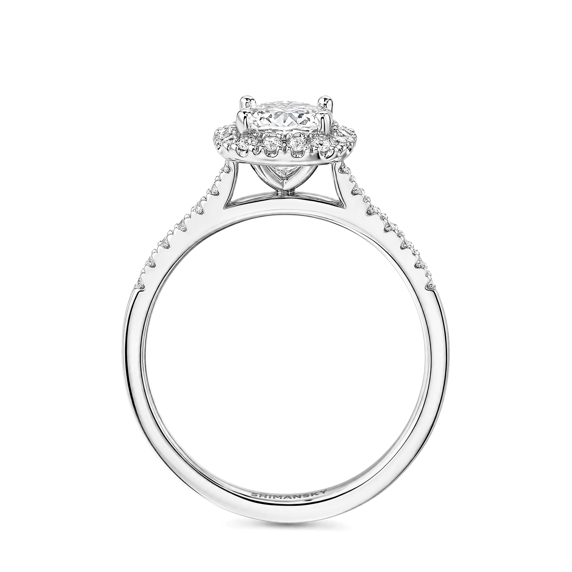 My Girl Diamond Halo Ring