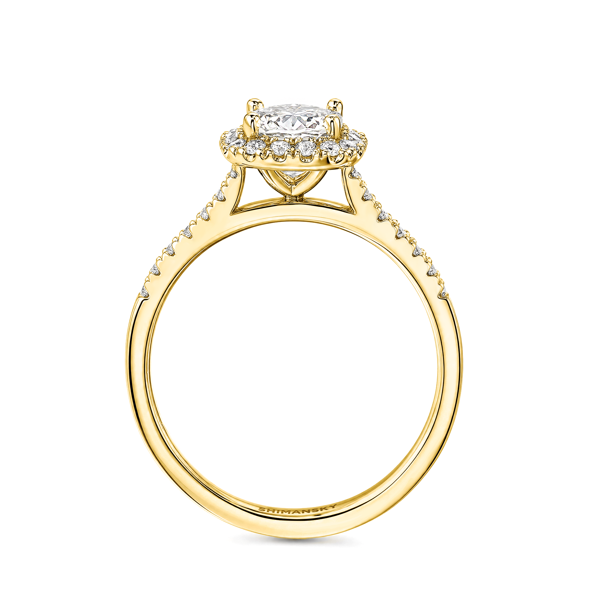 My Girl Diamond Halo Ring
