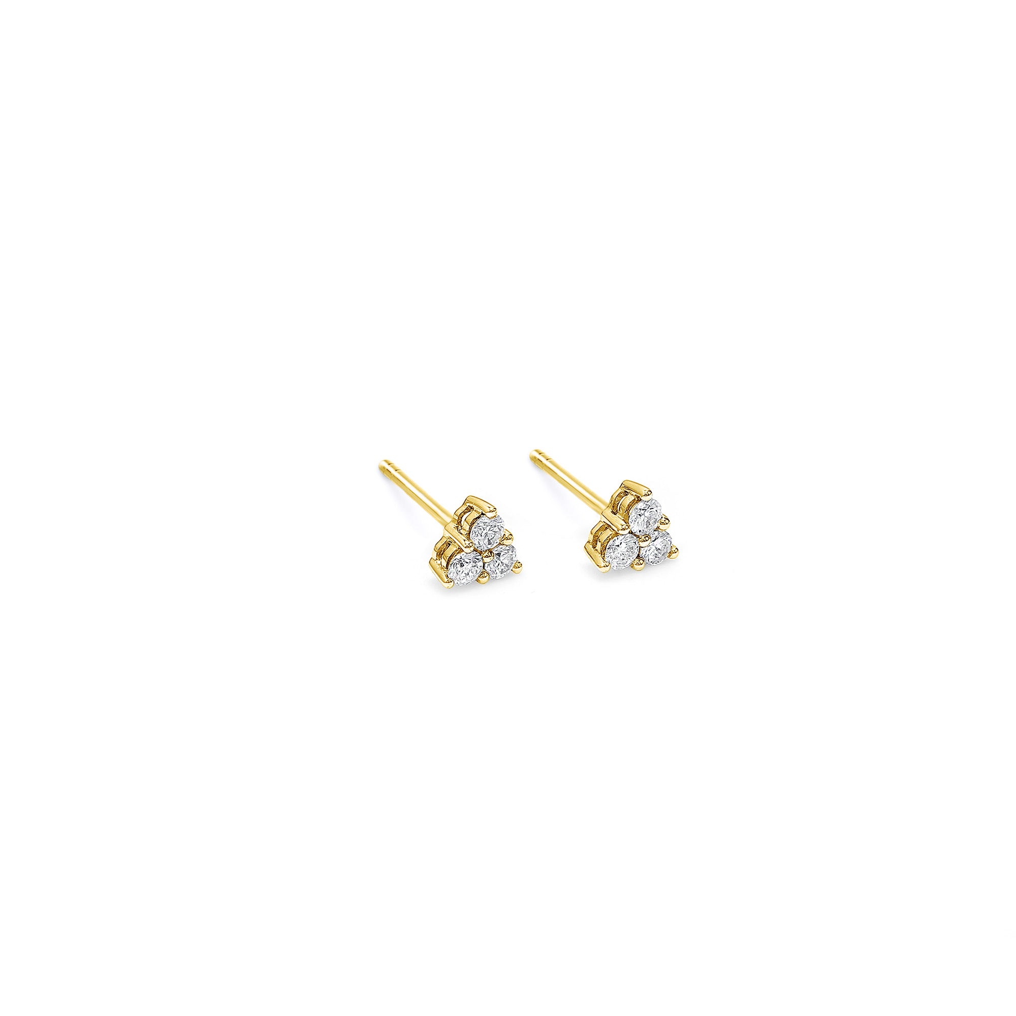 Diamond Cluster Earrings