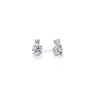 Eight Hearts Dress Diamond Earrings
