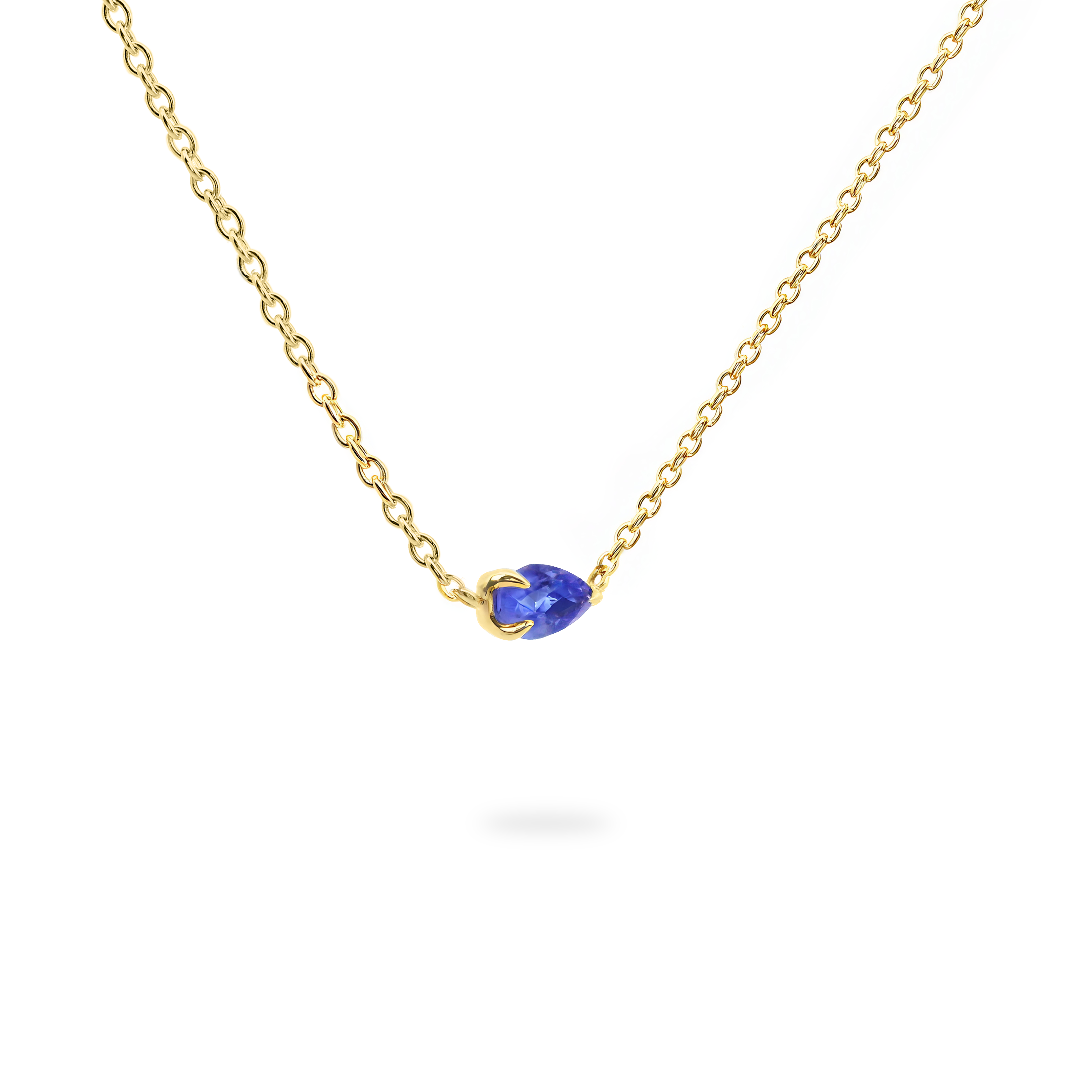 Tanzanite Solitaire Necklace