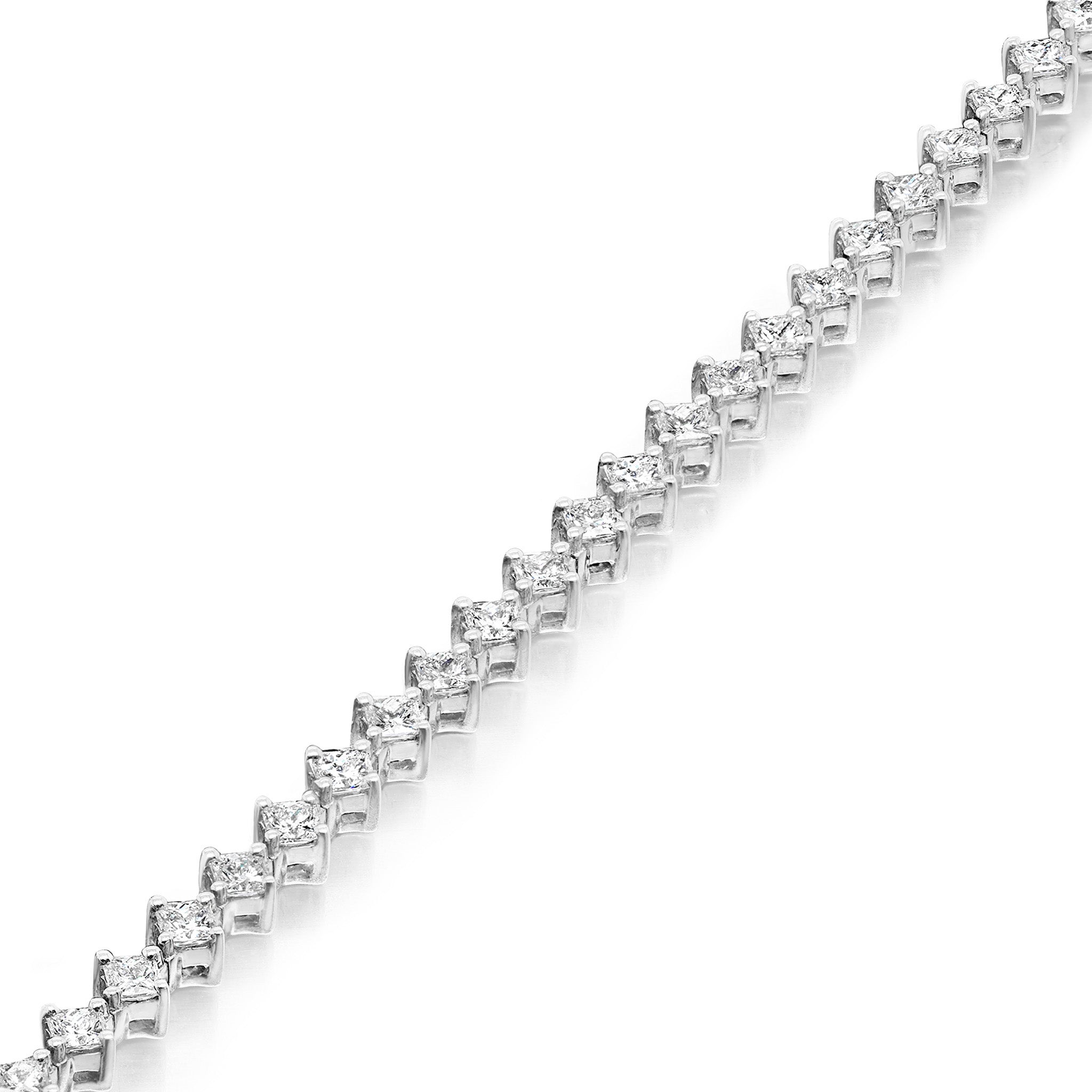 My Girl Diamond Diagonal Bracelet