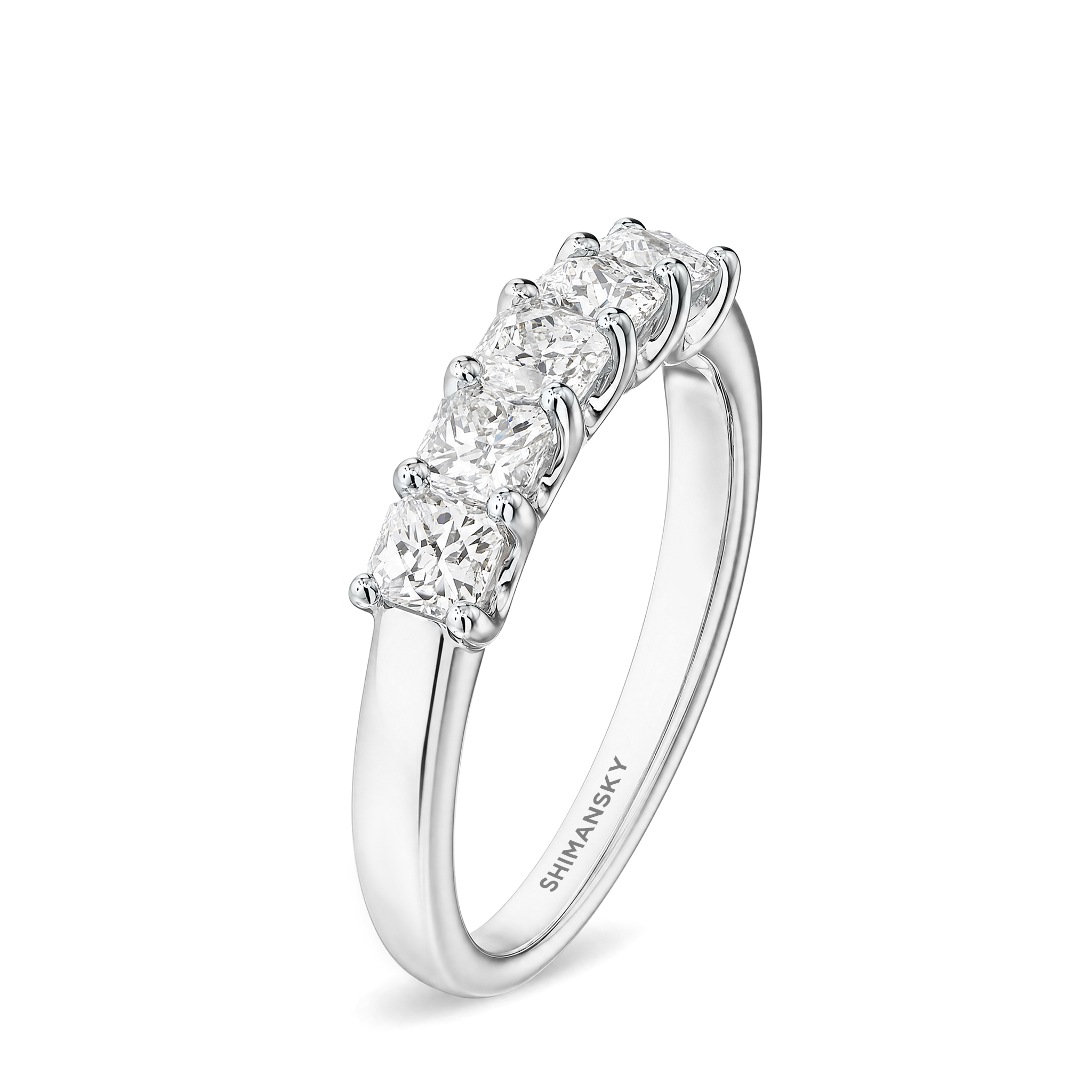 My Girl Five Stone Eternity Ring