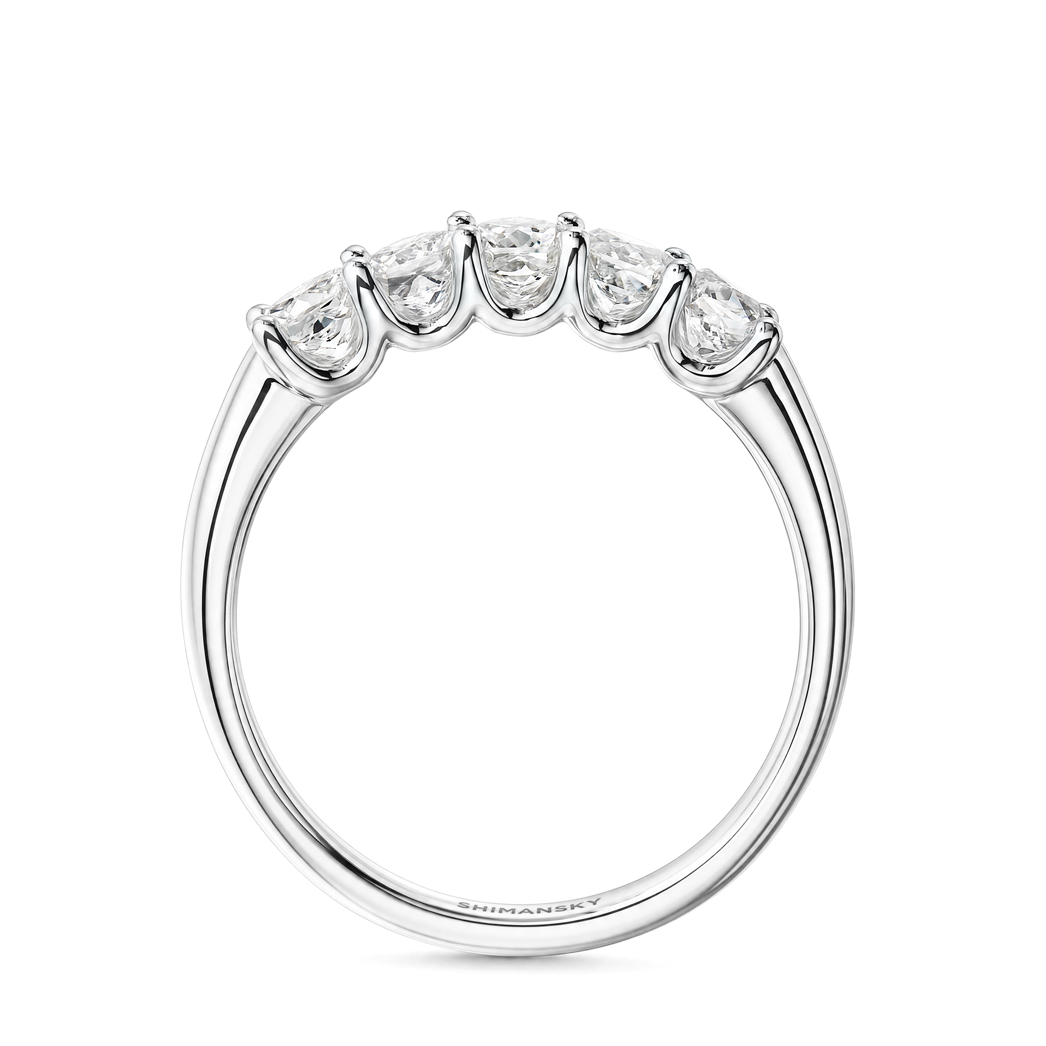 My Girl Five Stone Eternity Ring