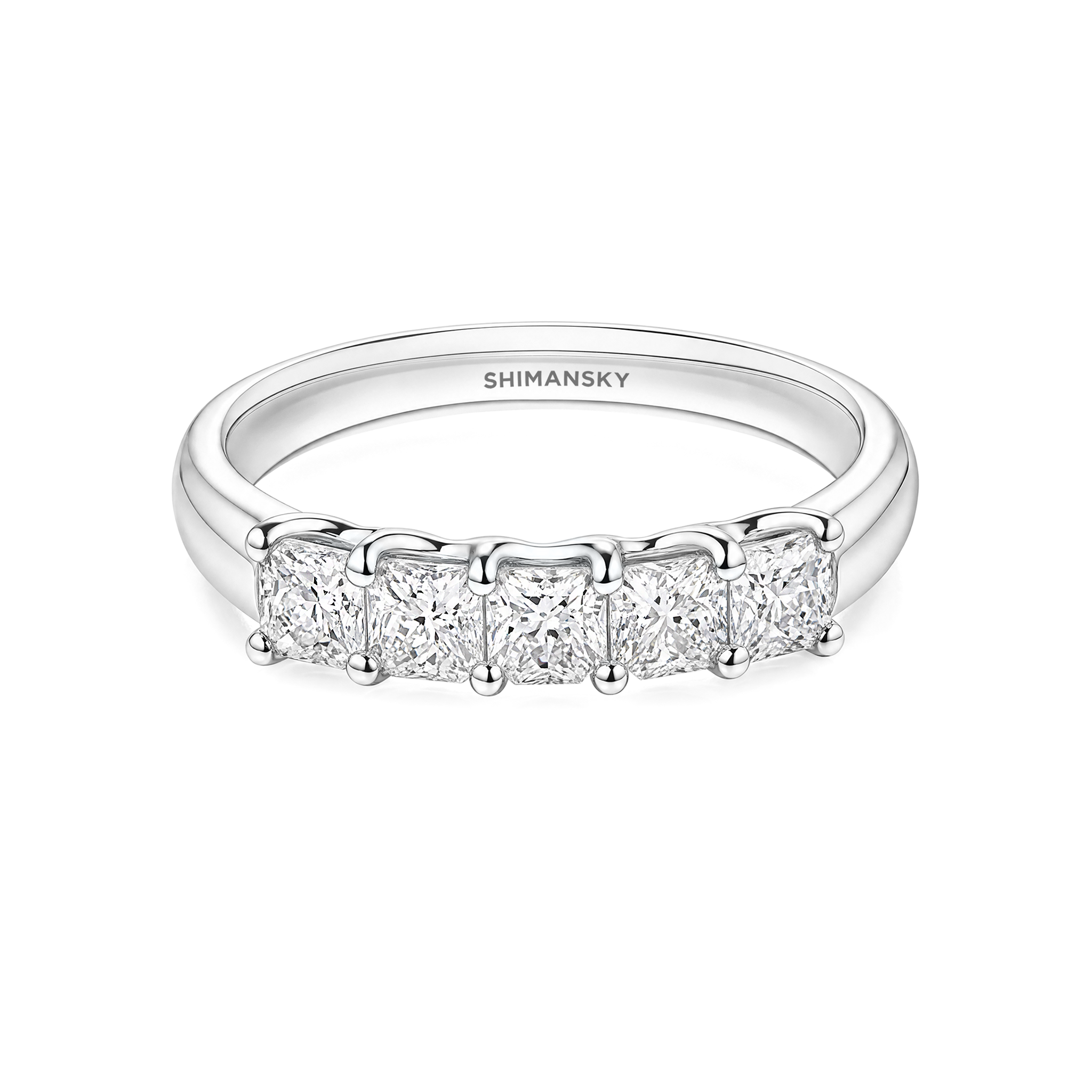 My Girl Five Stone Eternity Ring