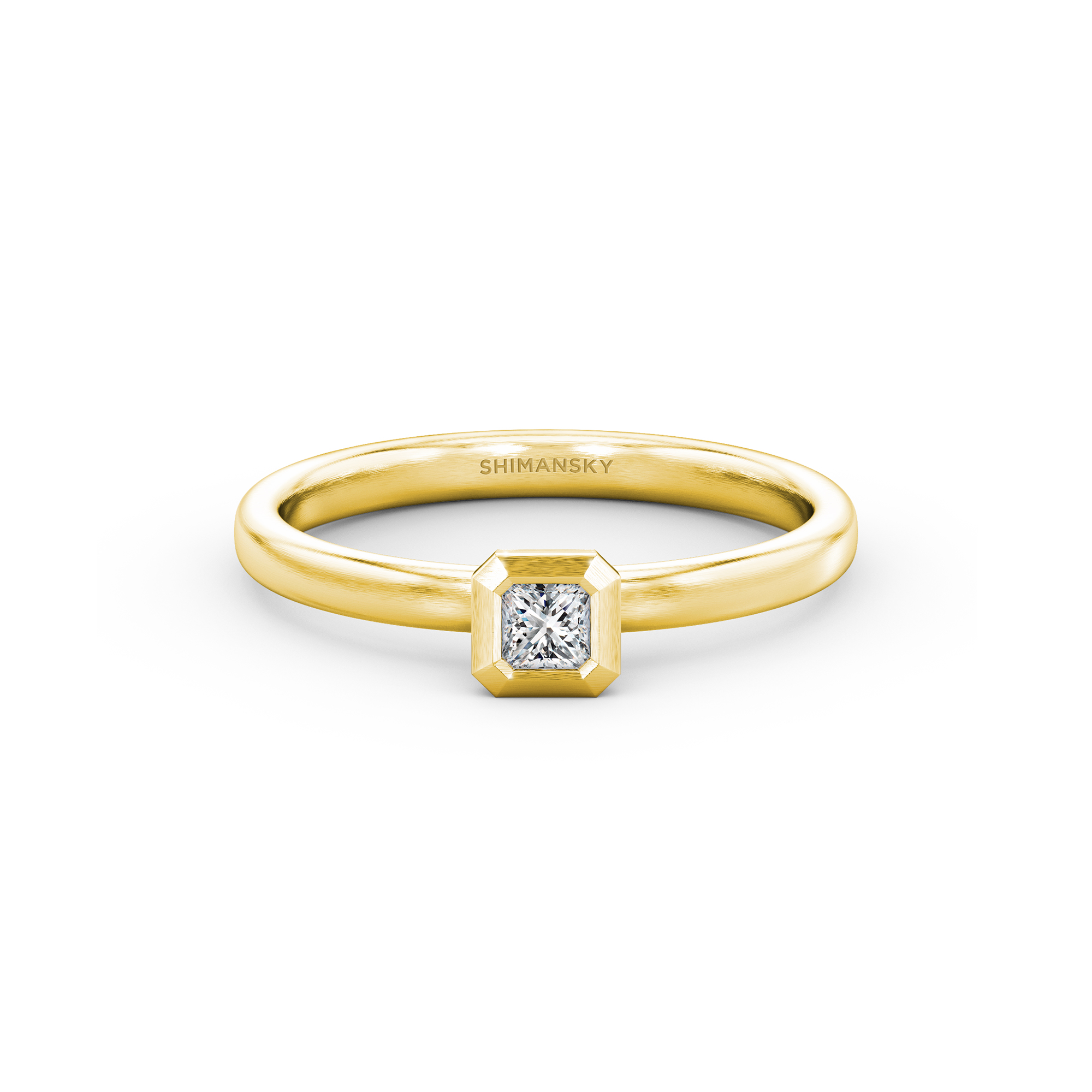#Metal_Brushed Yellow Gold