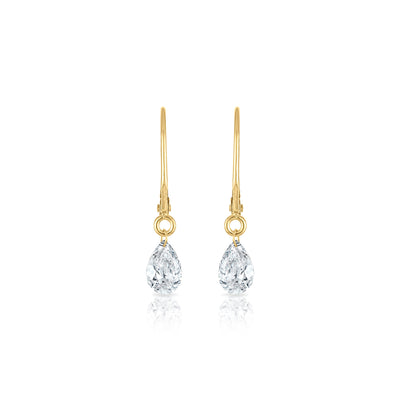 Rahmenlose Diamant-Ohrhänger