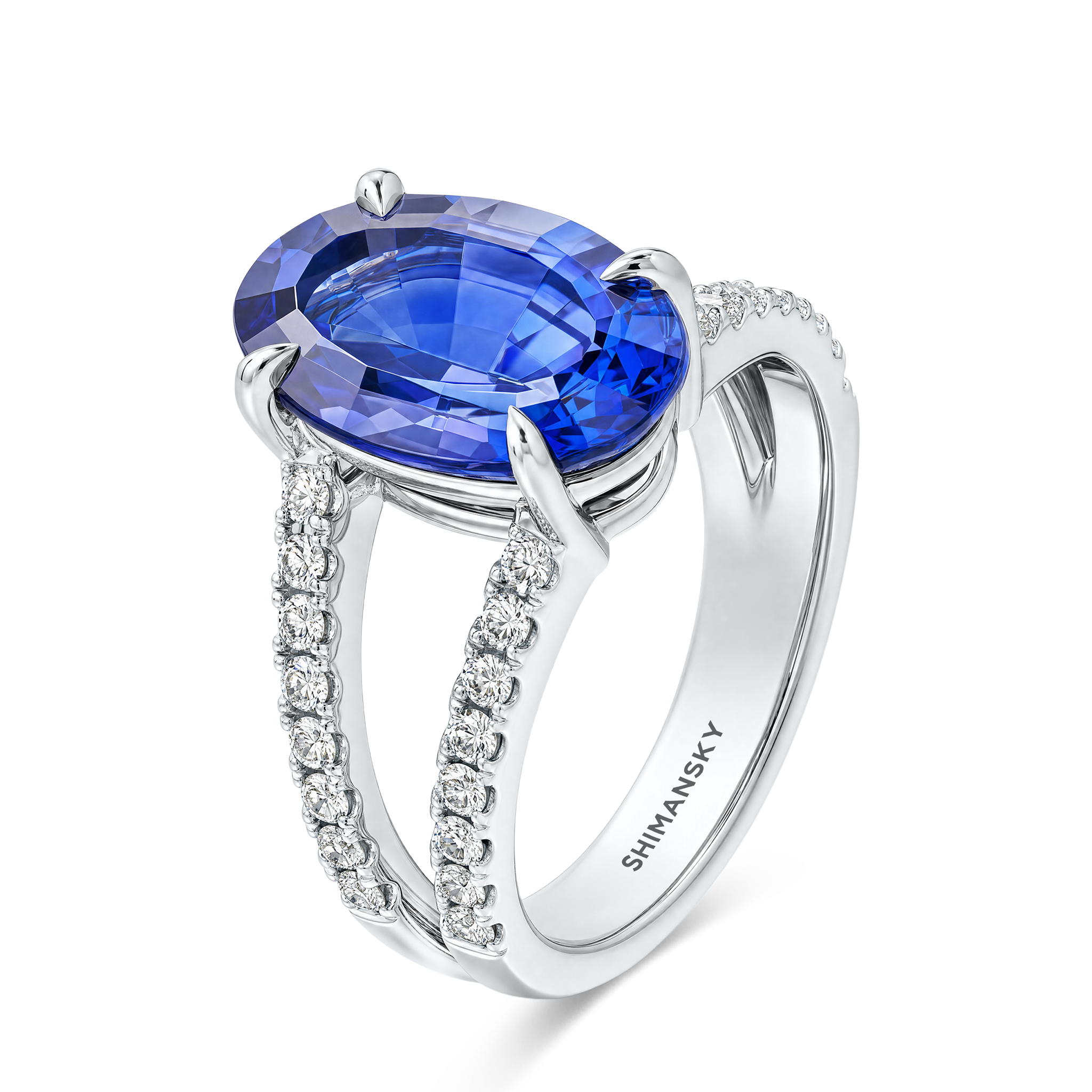 Ovella Tanzanite Microset Ring