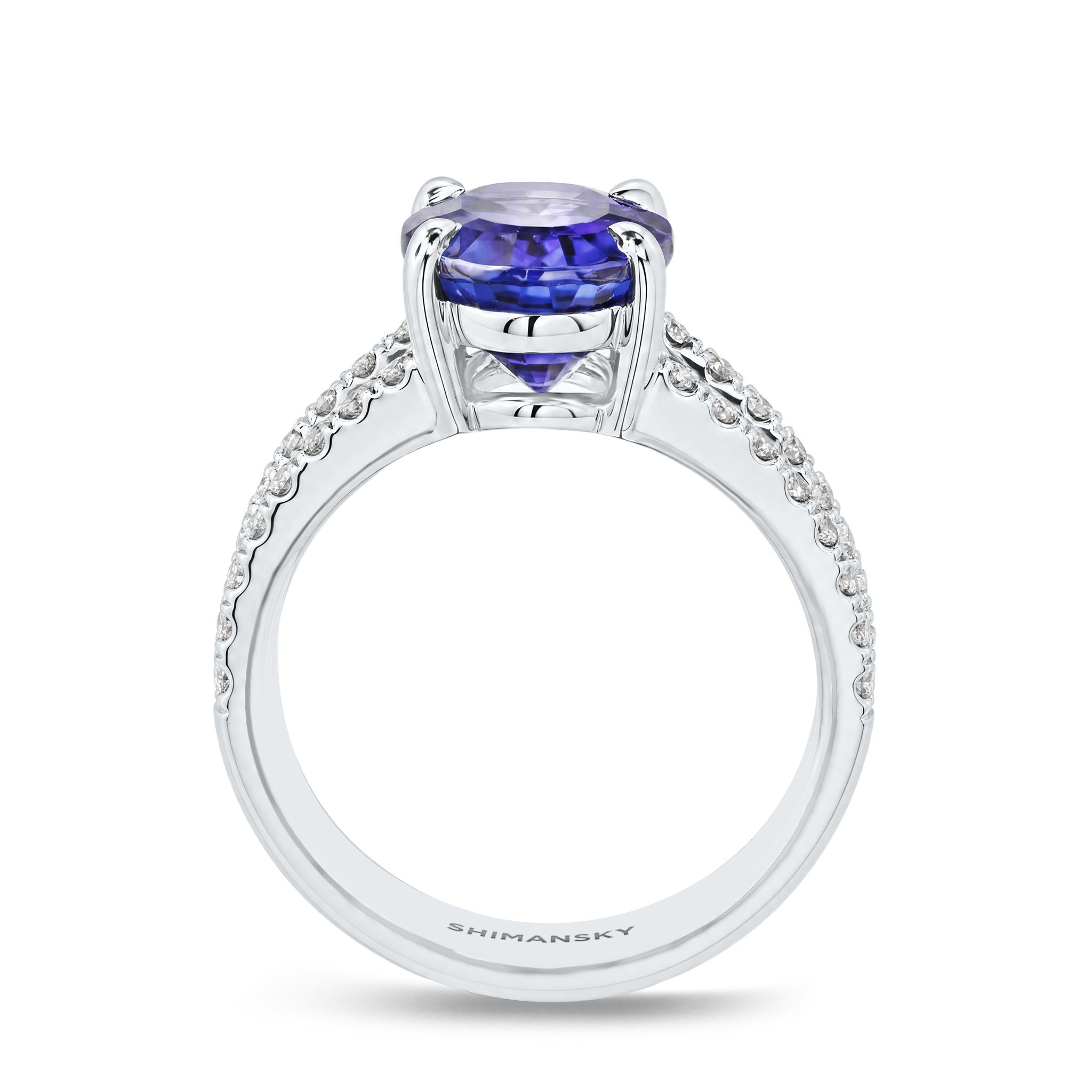 Ovella Tanzanite Microset Ring