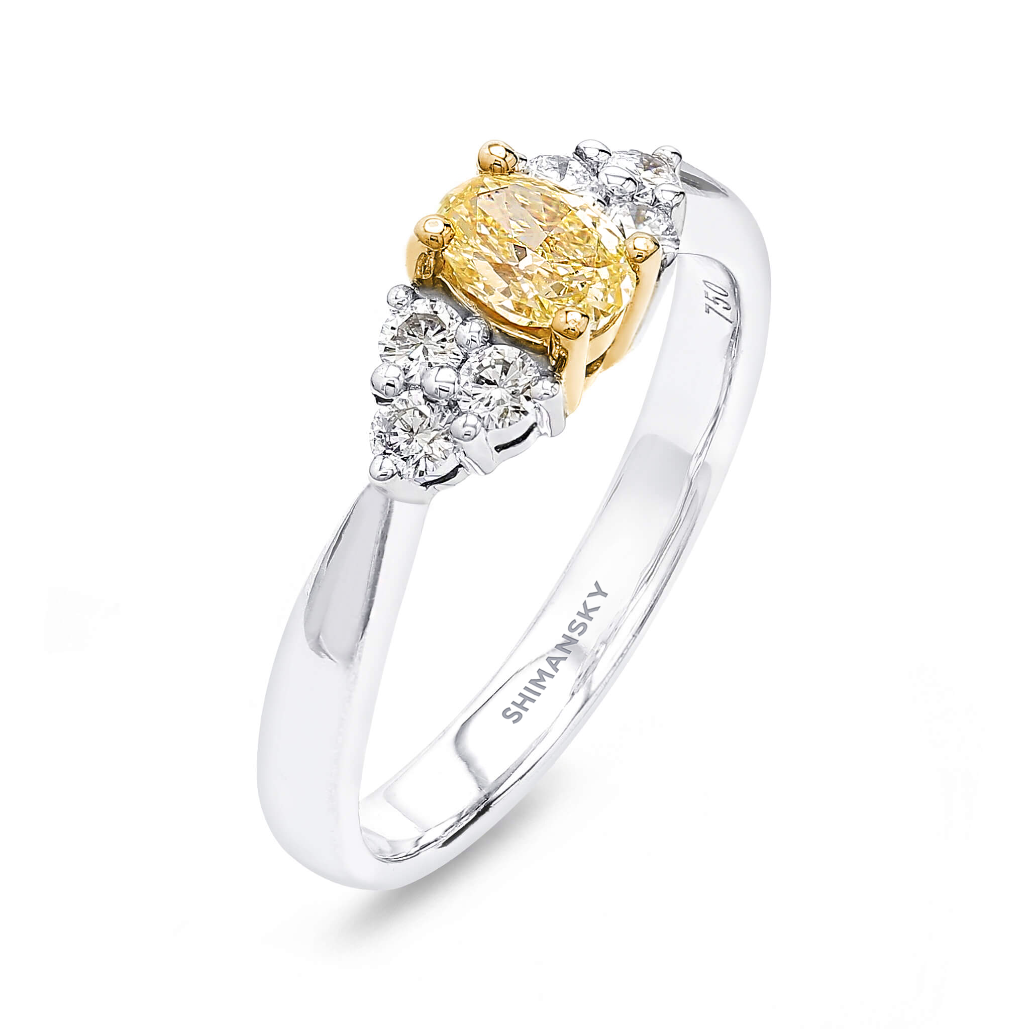 Fancy Yellow Diamond Dress Ring