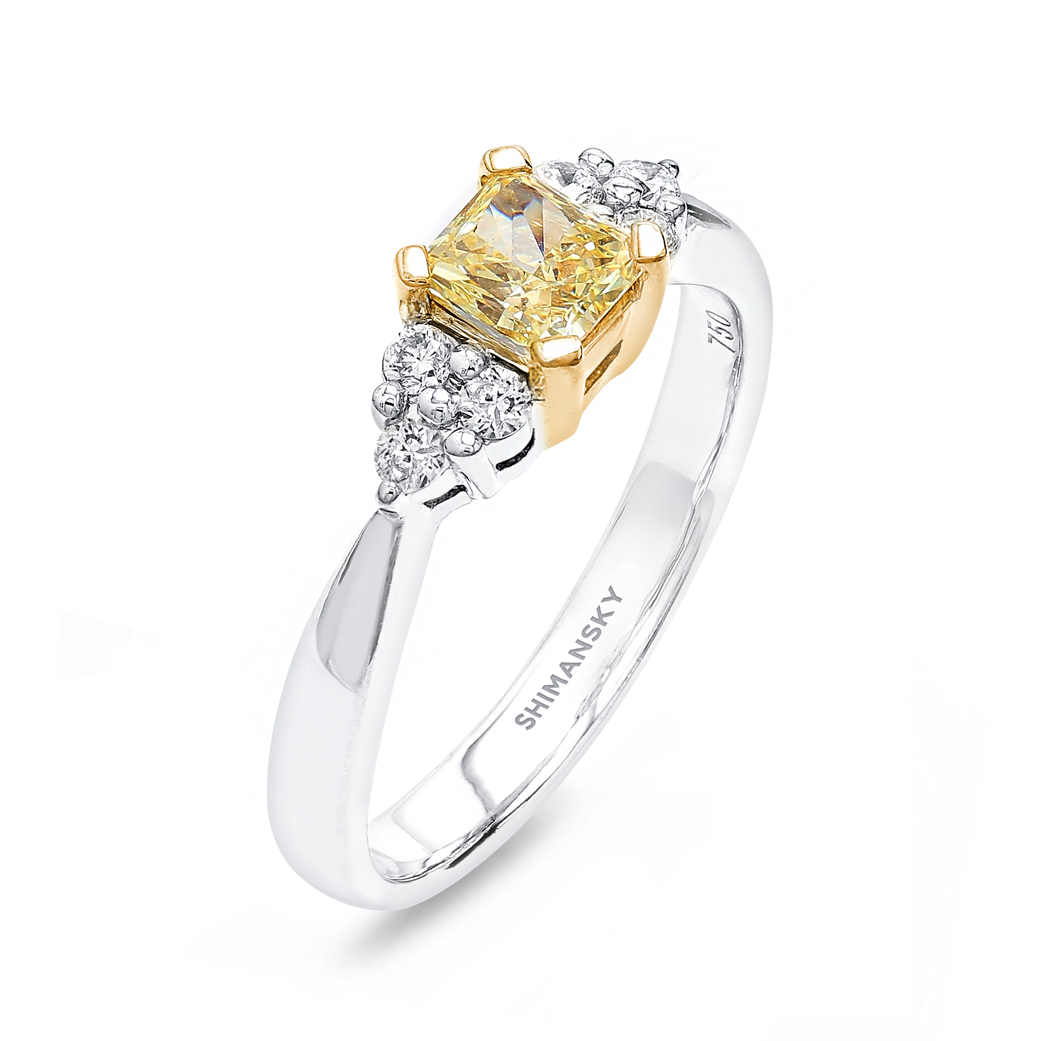 Fancy Yellow Dress Ring