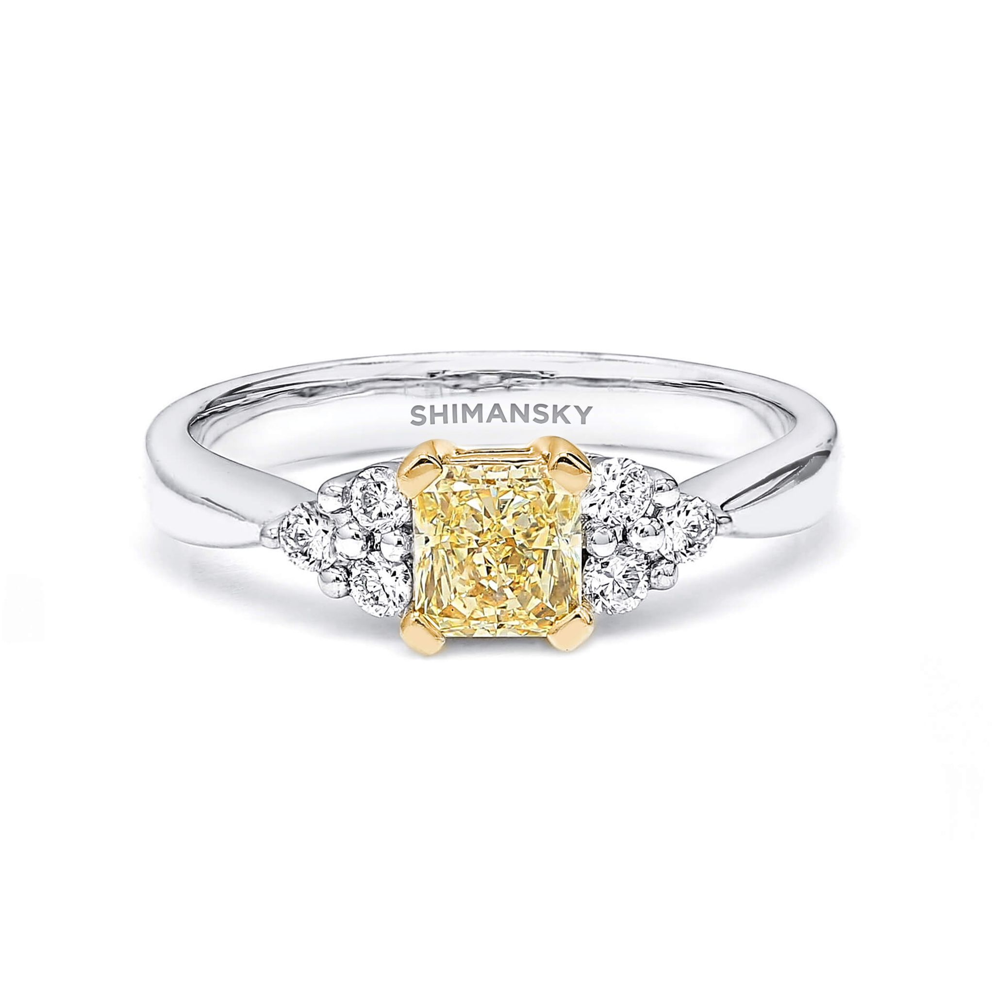 Fancy Yellow Dress Ring