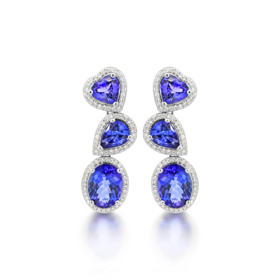 Tanzanite Dress Earrings