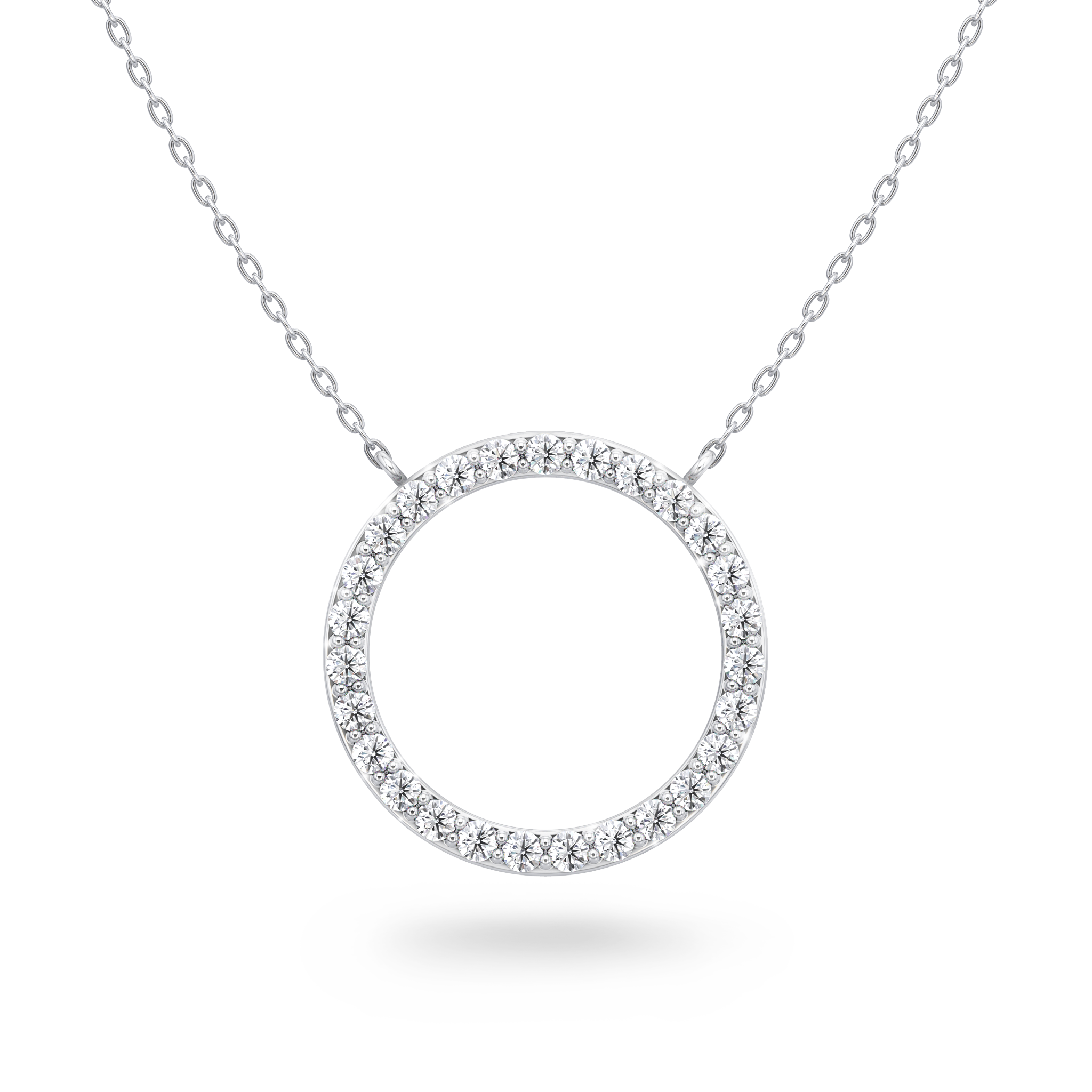 Circle of Life Diamond Necklace Shimansky