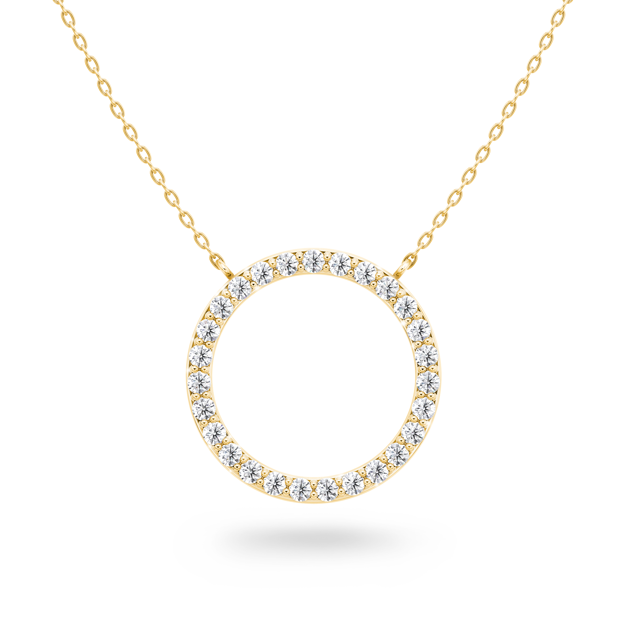 Circle of Life Diamond Necklace Shimansky