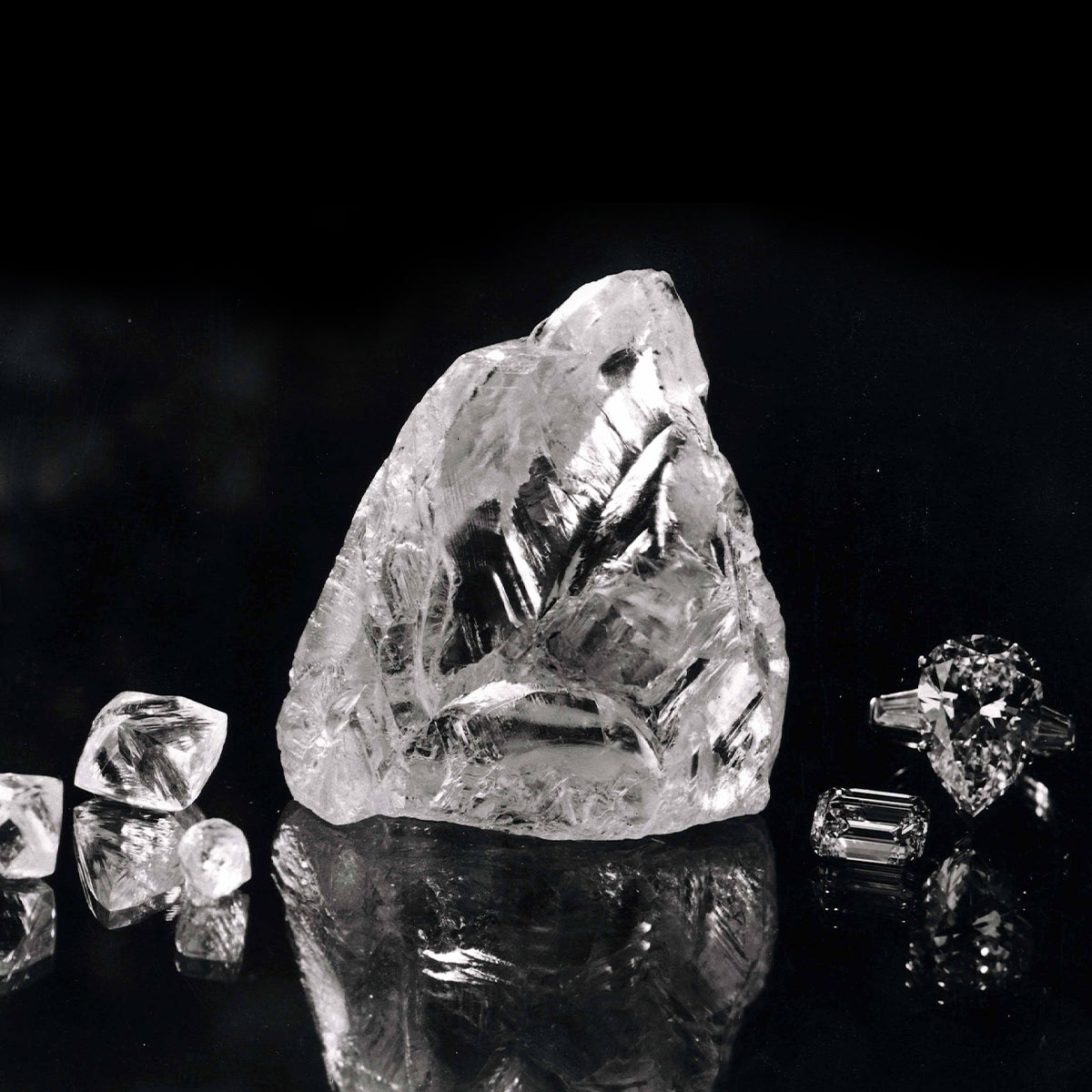 Loose Rough Diamonds - Shimansky