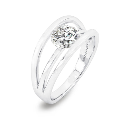 Evolym Diamond Engagement Ring