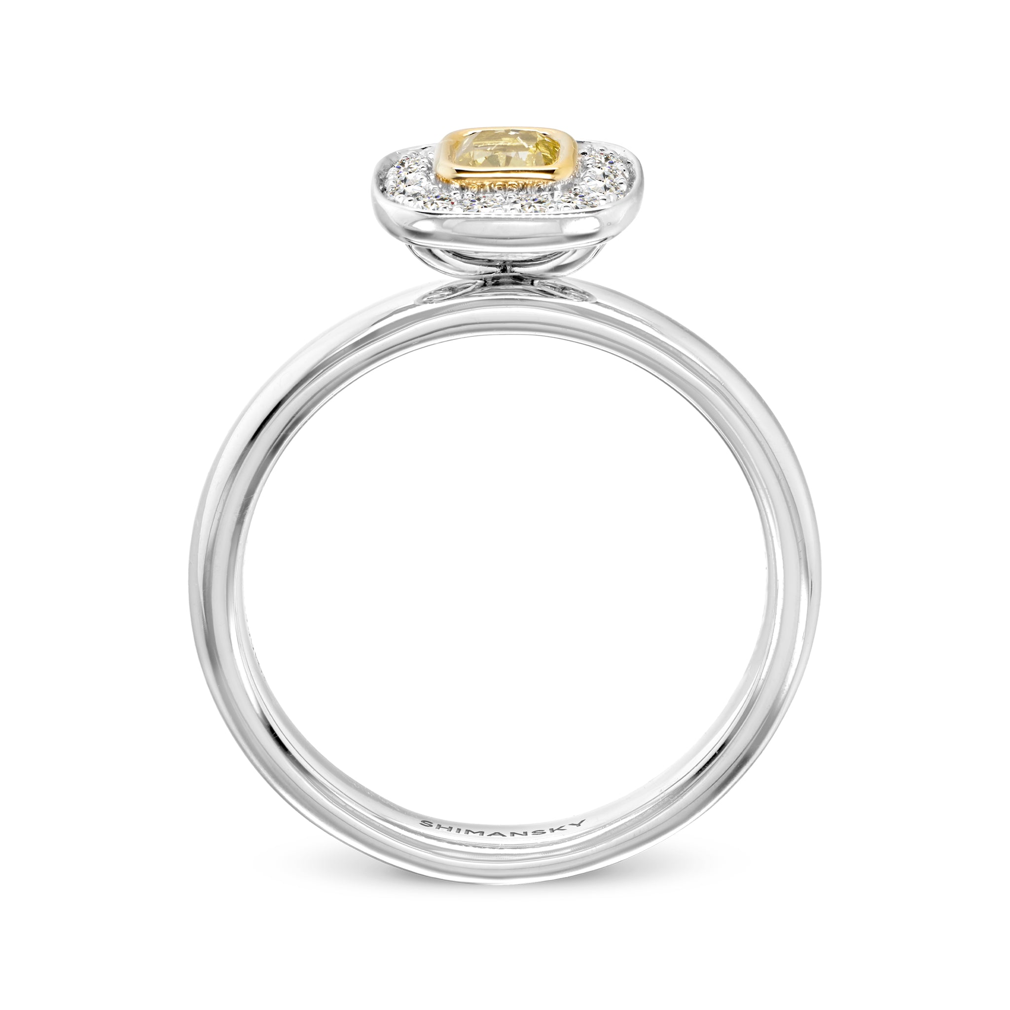 Fancy Yellow Diamond Ring - SHIMANSKY.CO.ZA