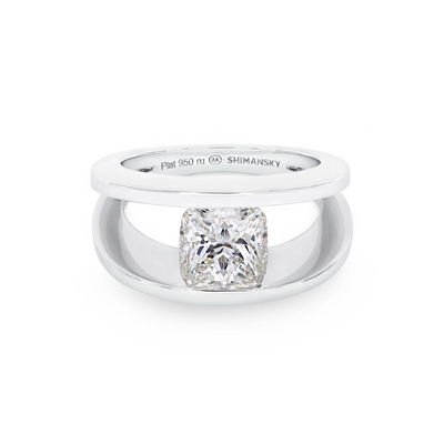 Iconic Millennium My Girl Cushion Diamond Engagement Ring