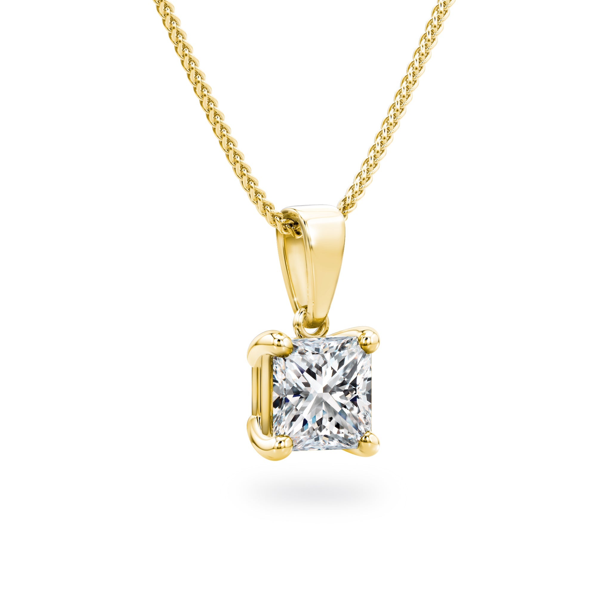 My Girl Diamond Pendant - Side View - SHIMANSKY.CO.ZA