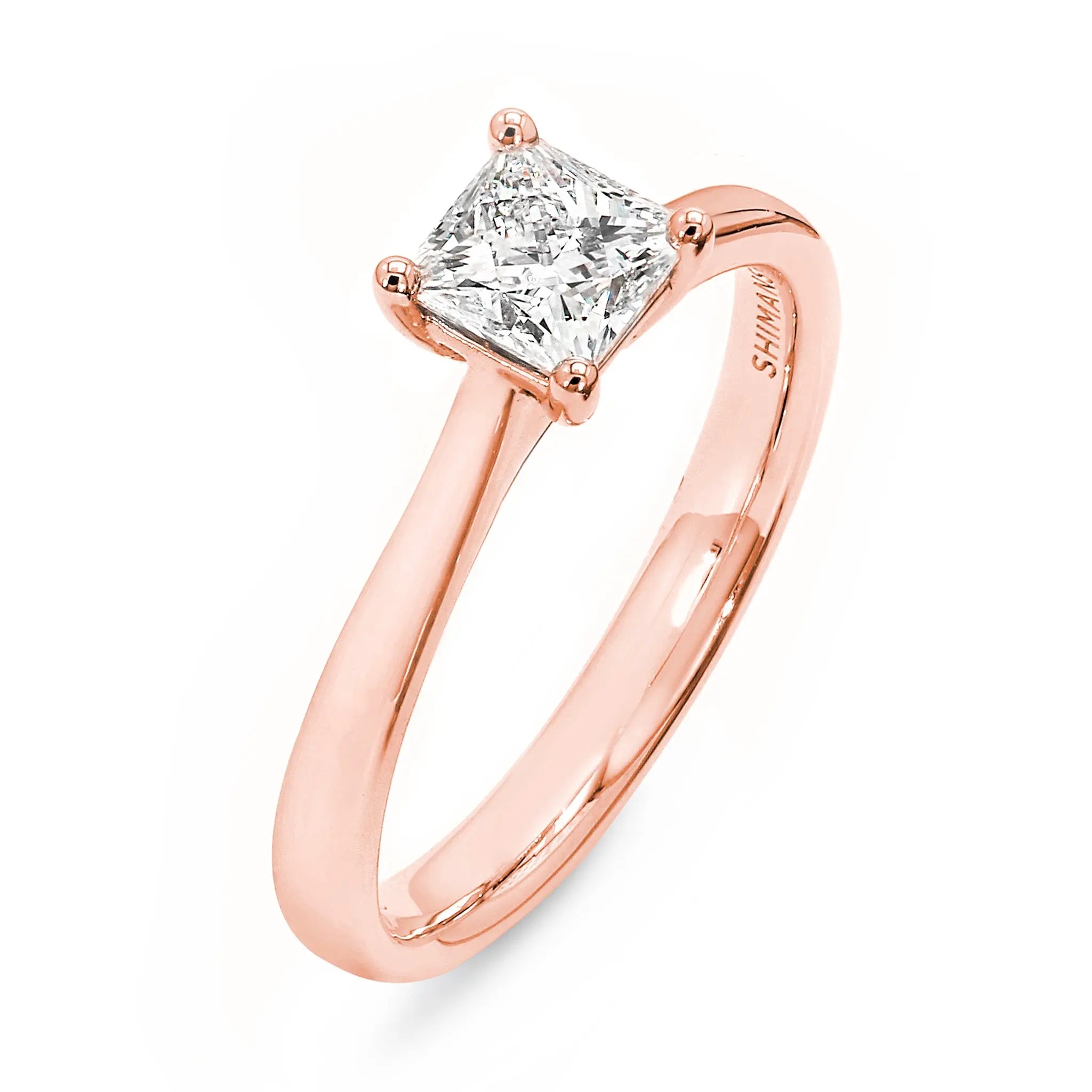 My Girl Solitaire 0.50 Carat Diamond Engagement Ring | 18K Rose Gold - SHIMANSKY.CO.ZA