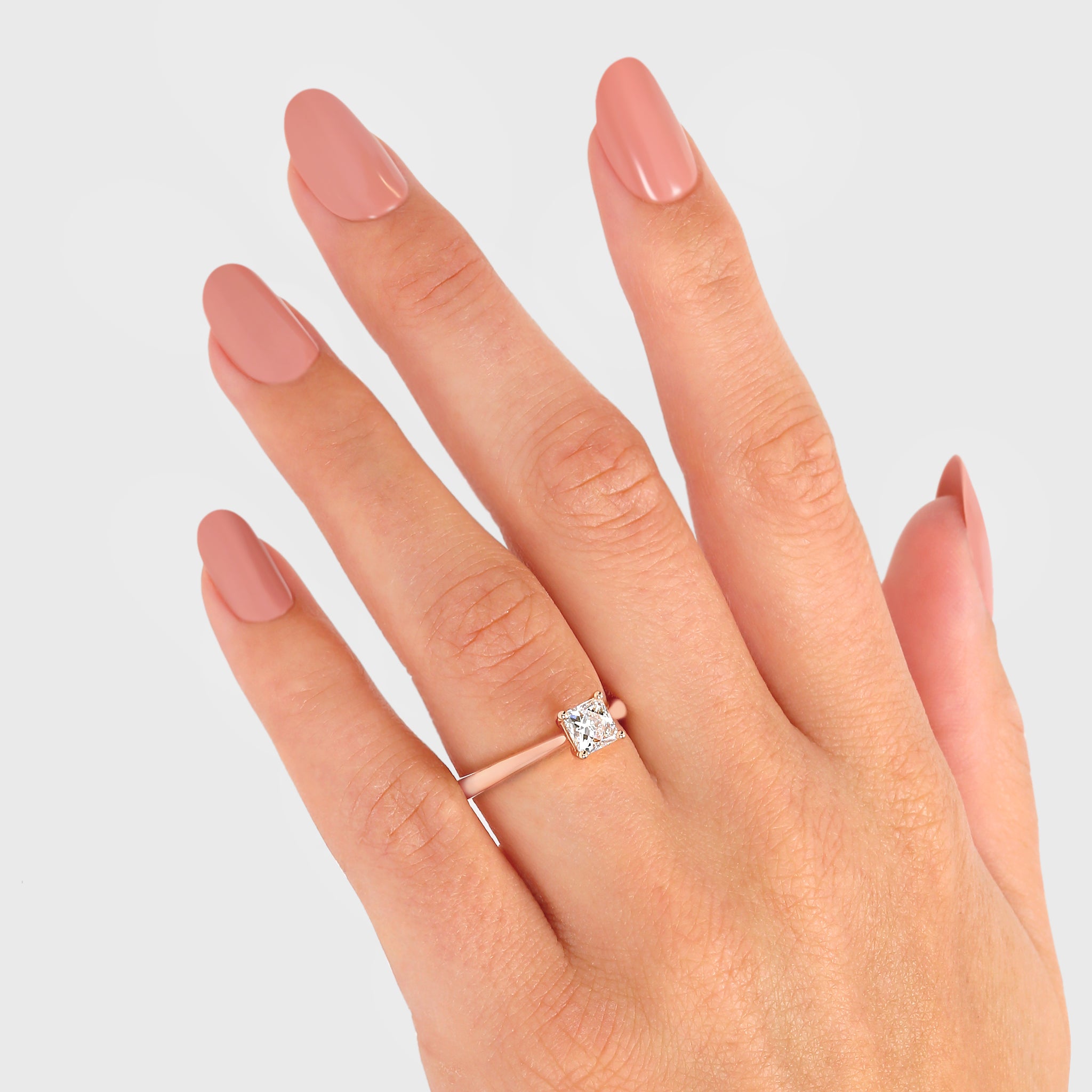 My Girl Solitaire 0.70 Carat Diamond Engagement Ring  | 18K Rose Gold - SHIMANSKY.CO.ZA