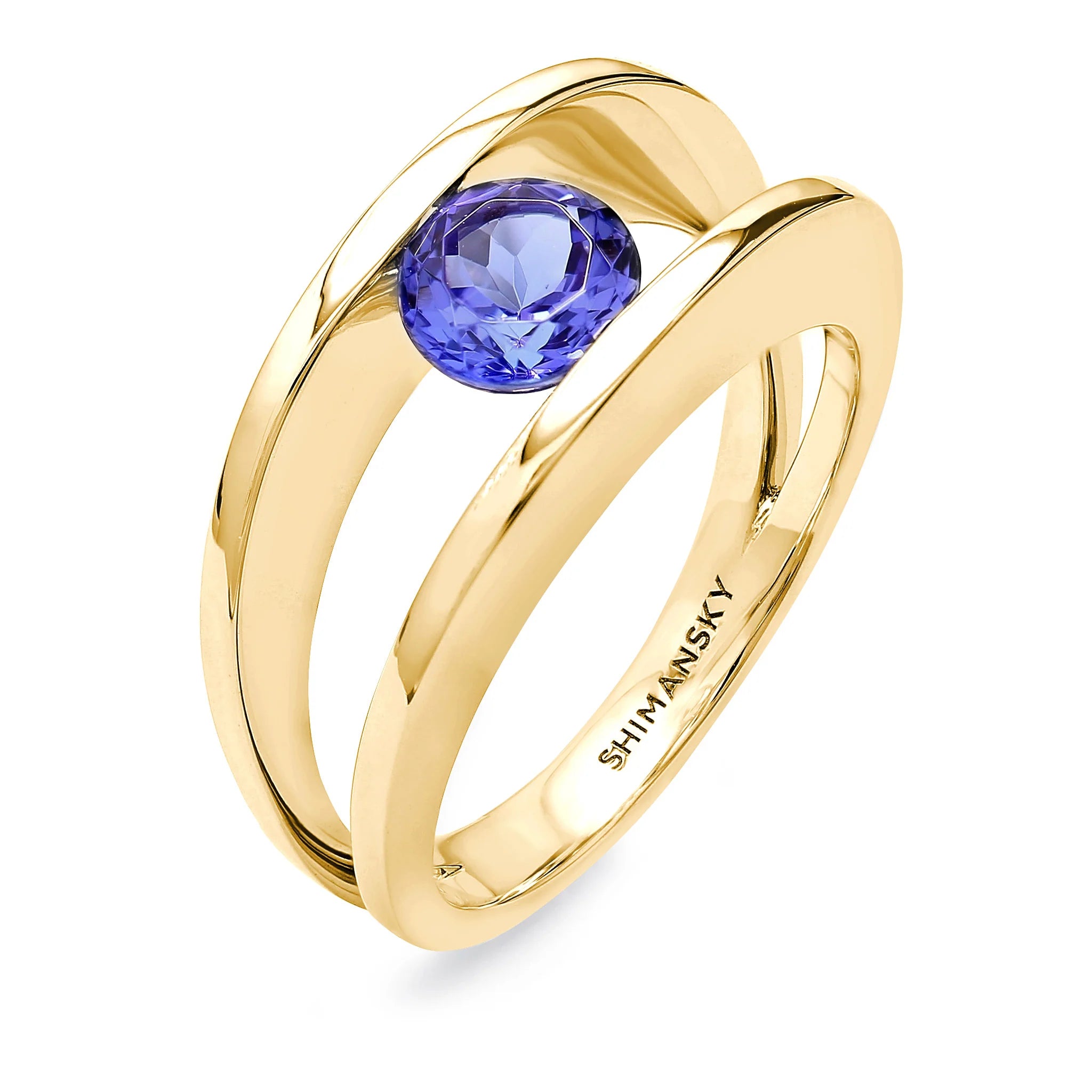 Millennium Classic Tanzanite Ring - SHIMANSKY.CO.ZA