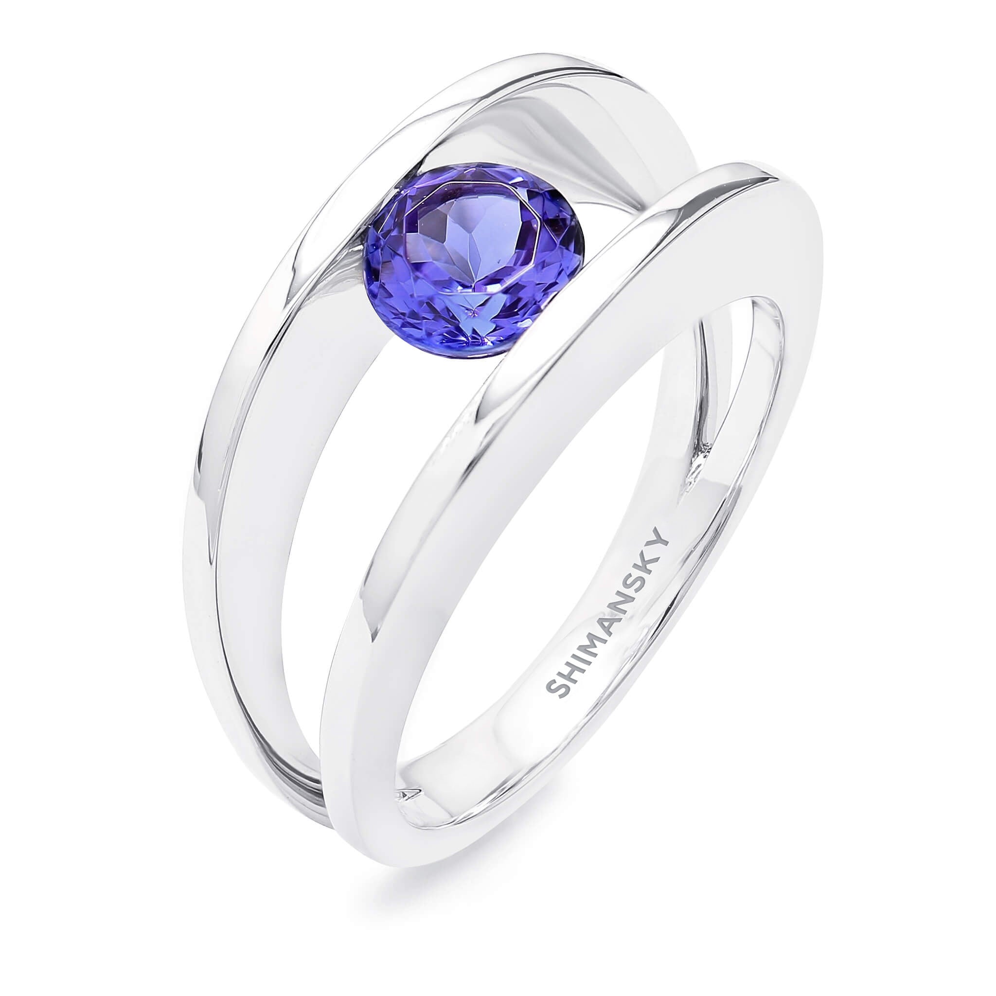 Millennium Classic Tanzanite Ring - SHIMANSKY.CO.ZA