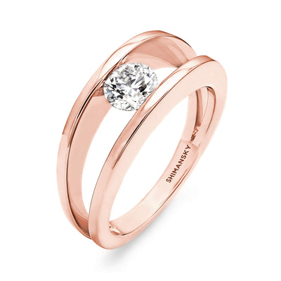 Klassischer Millennium-Diamantring