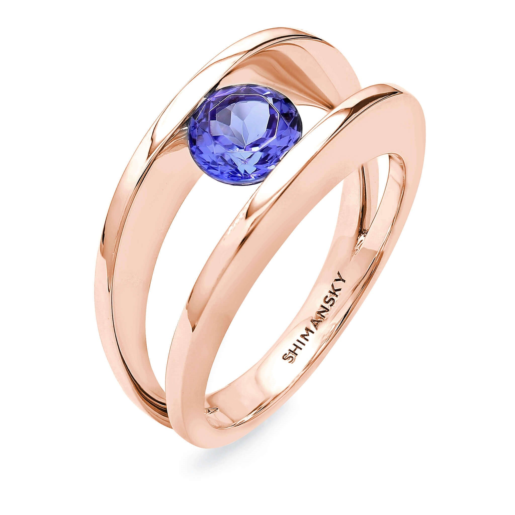 Millennium Classic Tanzanite Ring - SHIMANSKY.CO.ZA