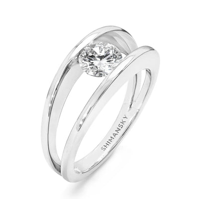 Iconic Millennium Diamond Engagement Ring