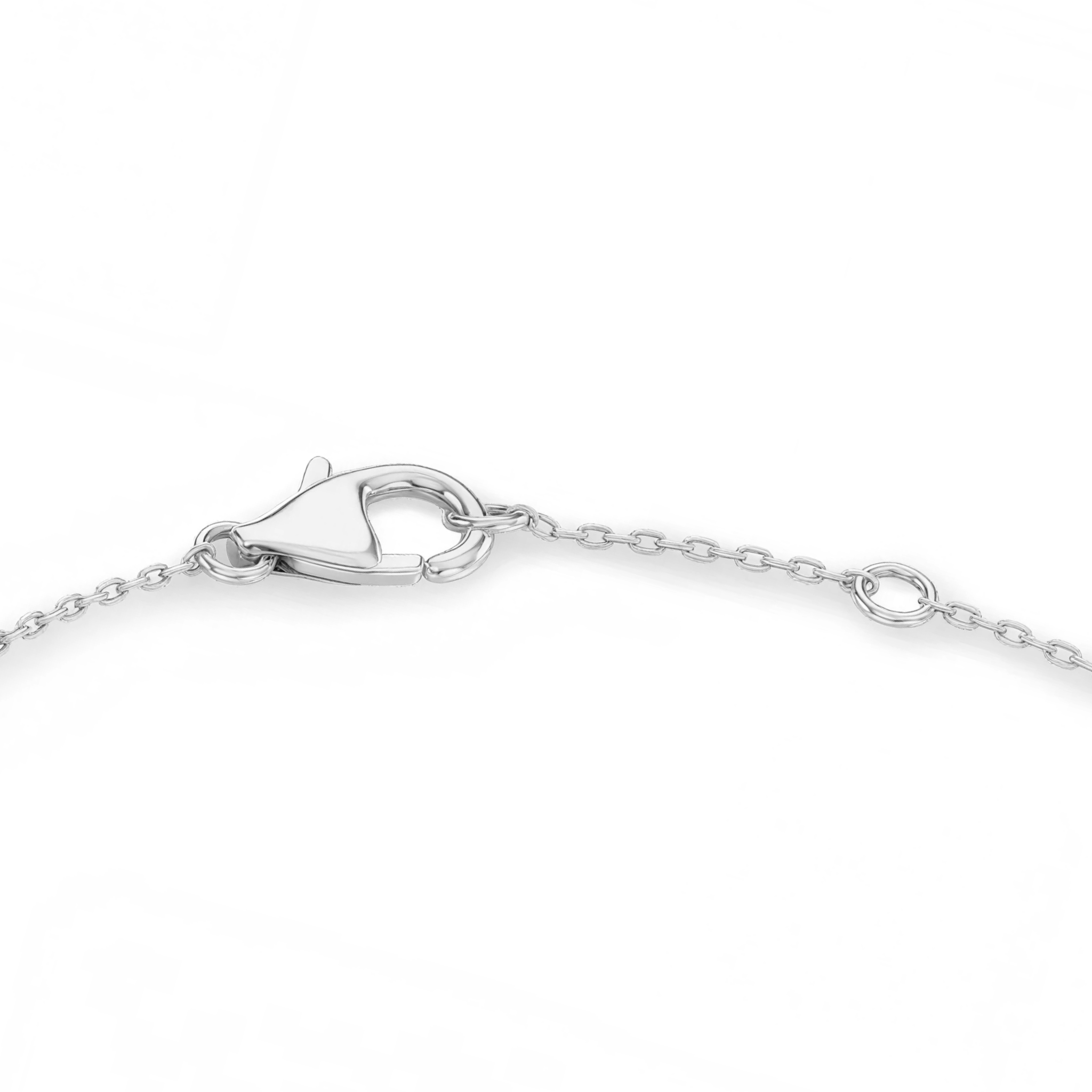 Shimansky 0.1ct Southern Cross Diamond Bracelet in 14K White Gold Clasp View