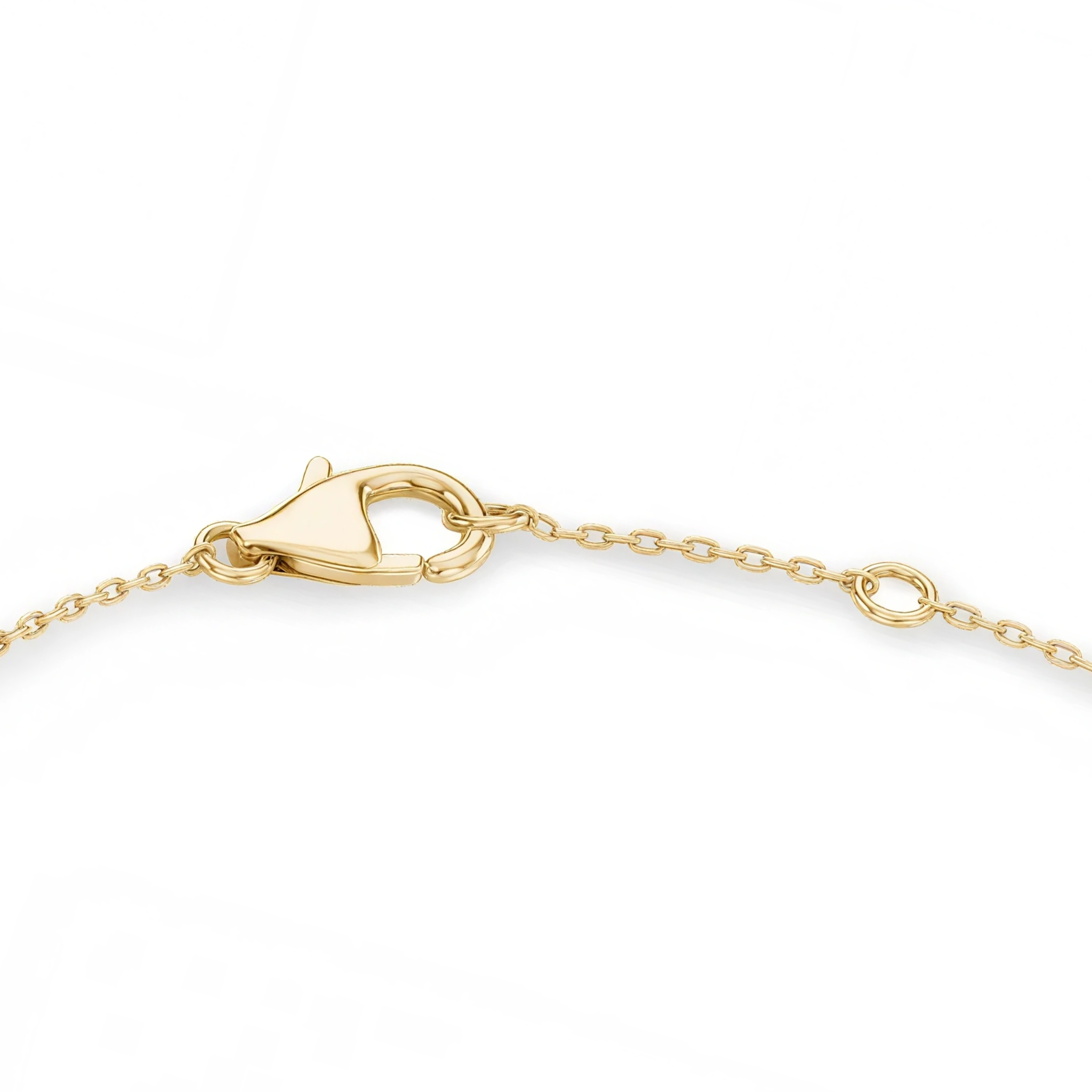 My Africa Tanzanite Bracelet In 14K White Gold Clasp View #Metal_Yellow Gold