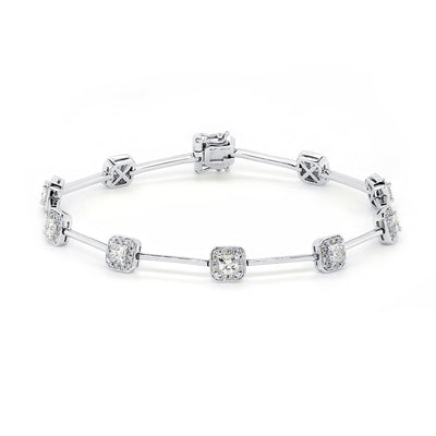 My Girl Diamond Station Armband