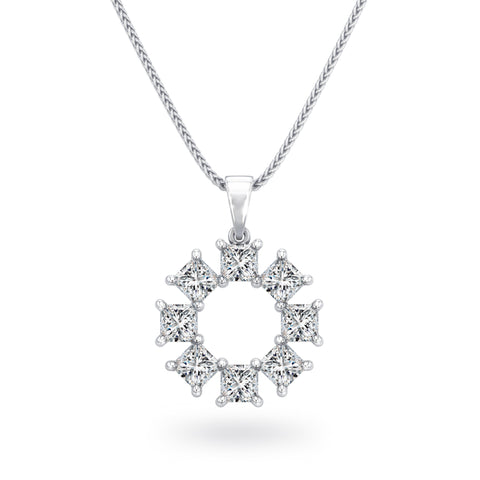 <tc>My Girl</tc> Colgante de diamantes Lucky 8