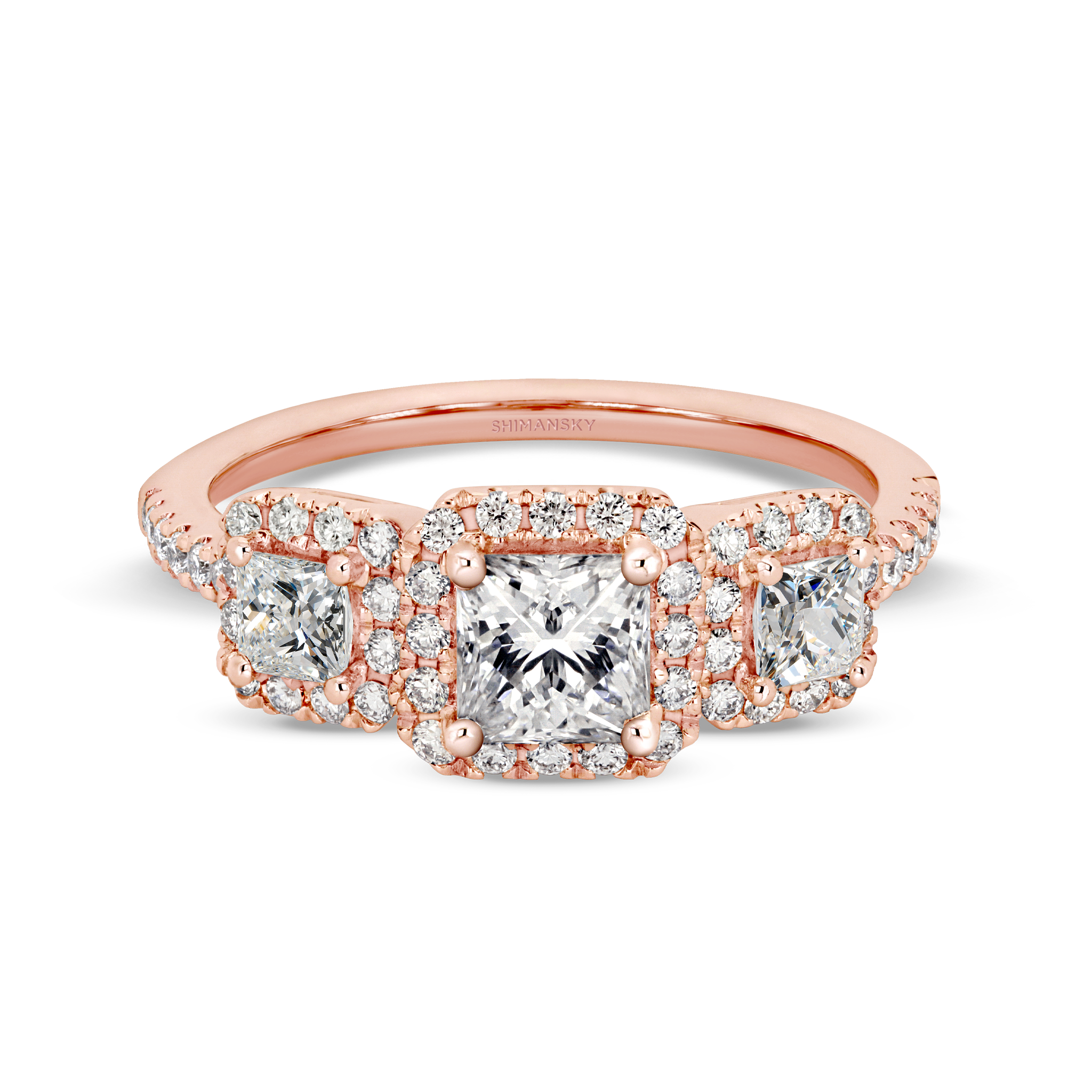 My Girl Diamond Trilogy Halo Ring - SHIMANSKY.CO.ZA