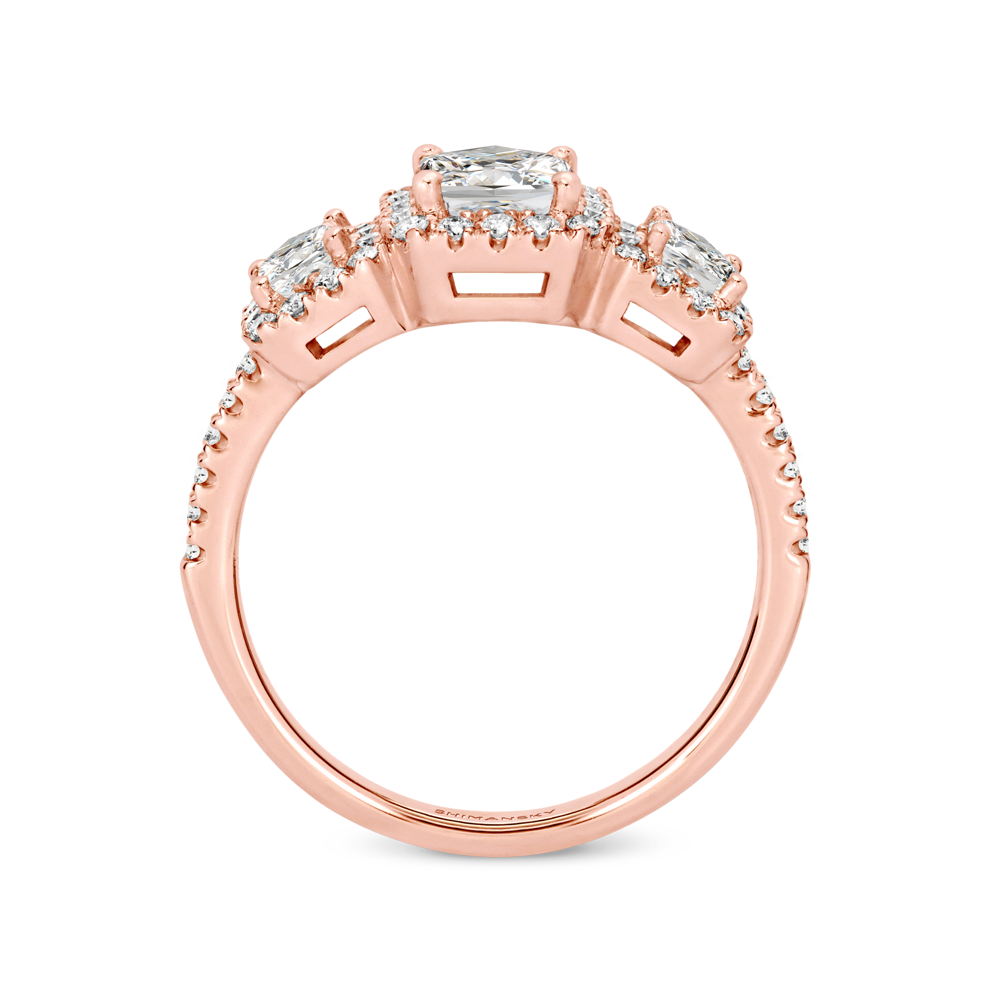 My Girl Diamond Trilogy Halo Ring - SHIMANSKY.CO.ZA