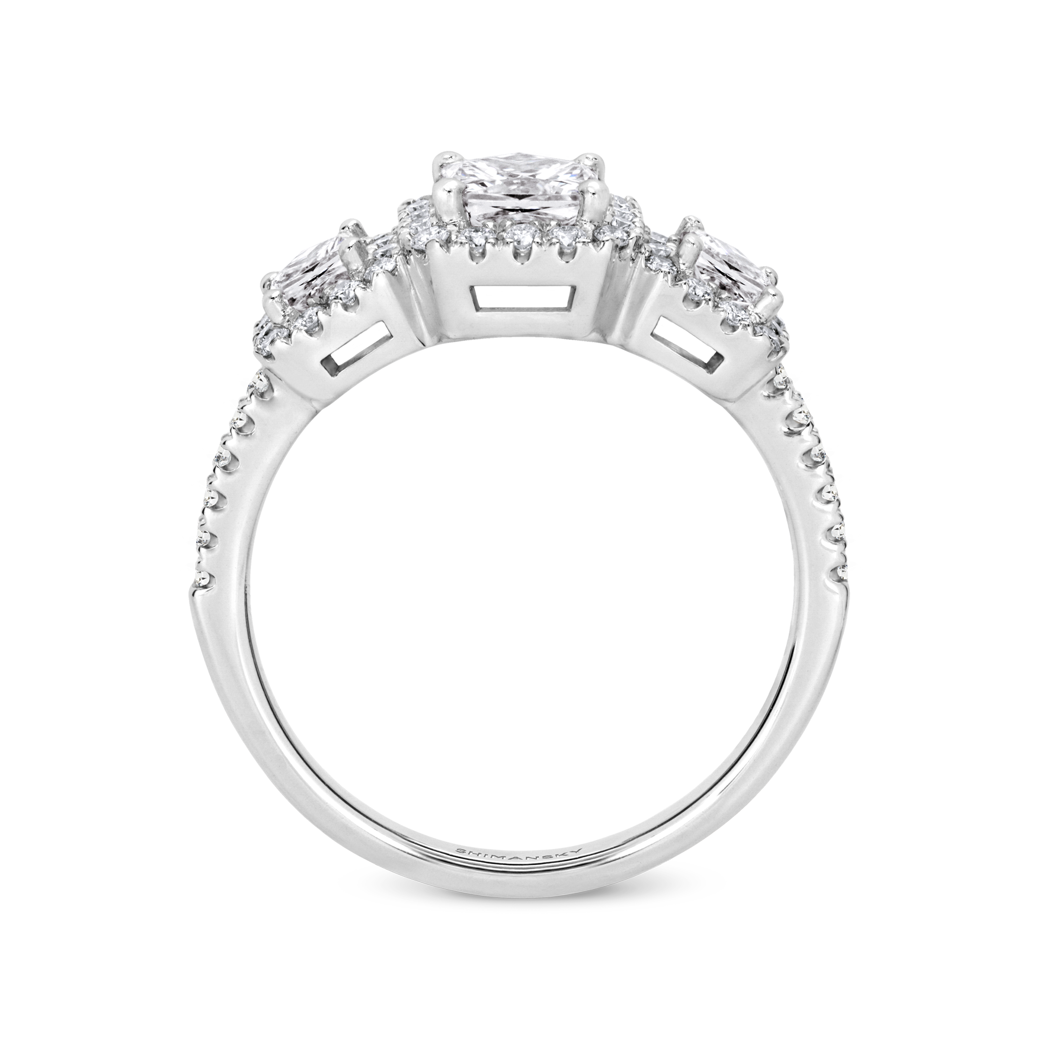 My Girl Diamond Trilogy Halo Ring - SHIMANSKY.CO.ZA