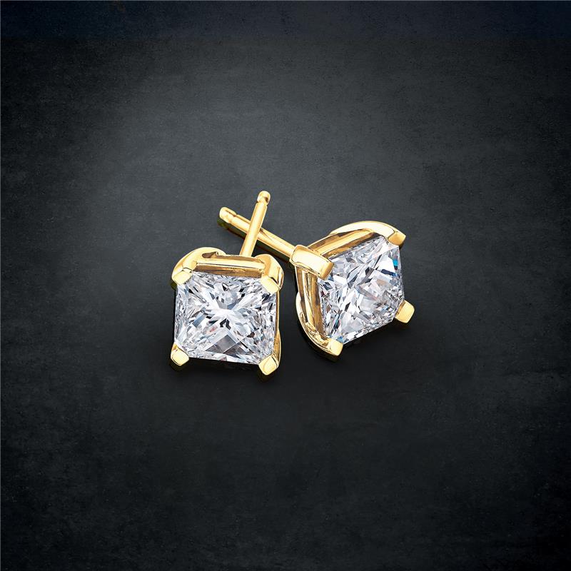 Shimansky My Girl Diamond Earrings in 18K Yellow Gold
