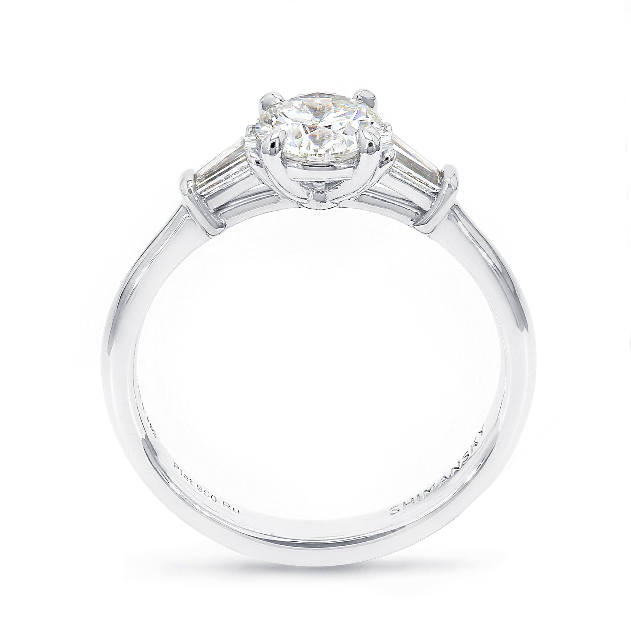 Oval Diamond Dahlia Engagement Ring